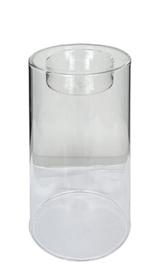 Bild von Teelichthalter Glas transparent