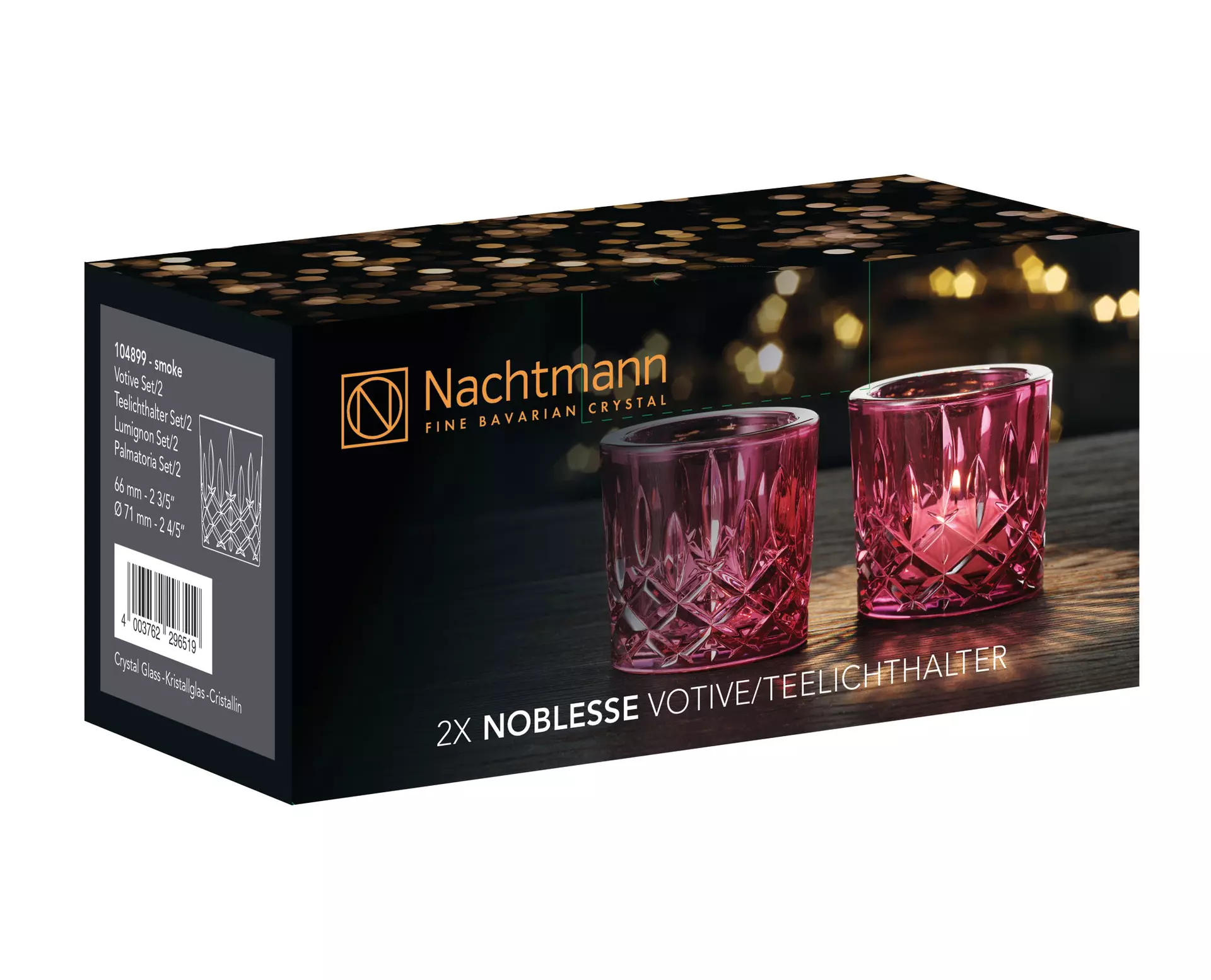 Teelichthalter Noblesse Nachtmann Glas 