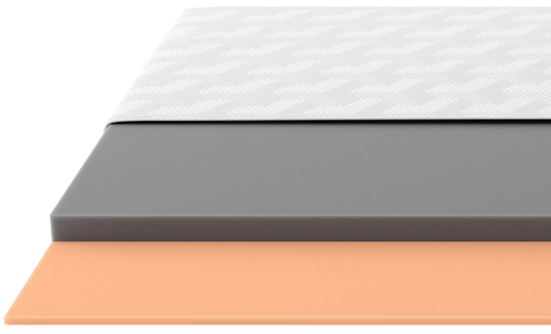 Topper für das Boxspringbett mit Gelschaum