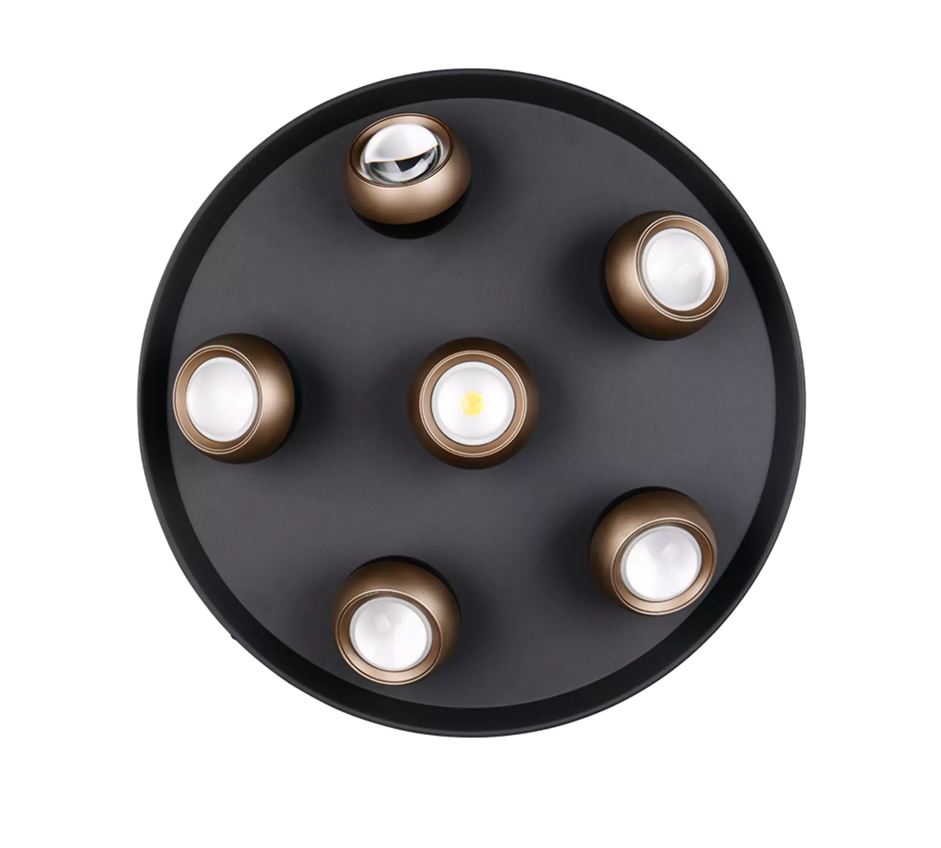 Deckenleuchte Orbit - SELECT Trio Leuchten Metall 50 x 14 x 50 cm