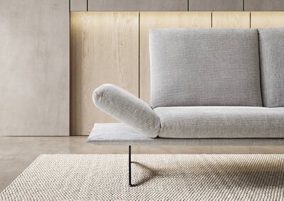2. Bild von Polstergarnitur Polyester grau Koinor