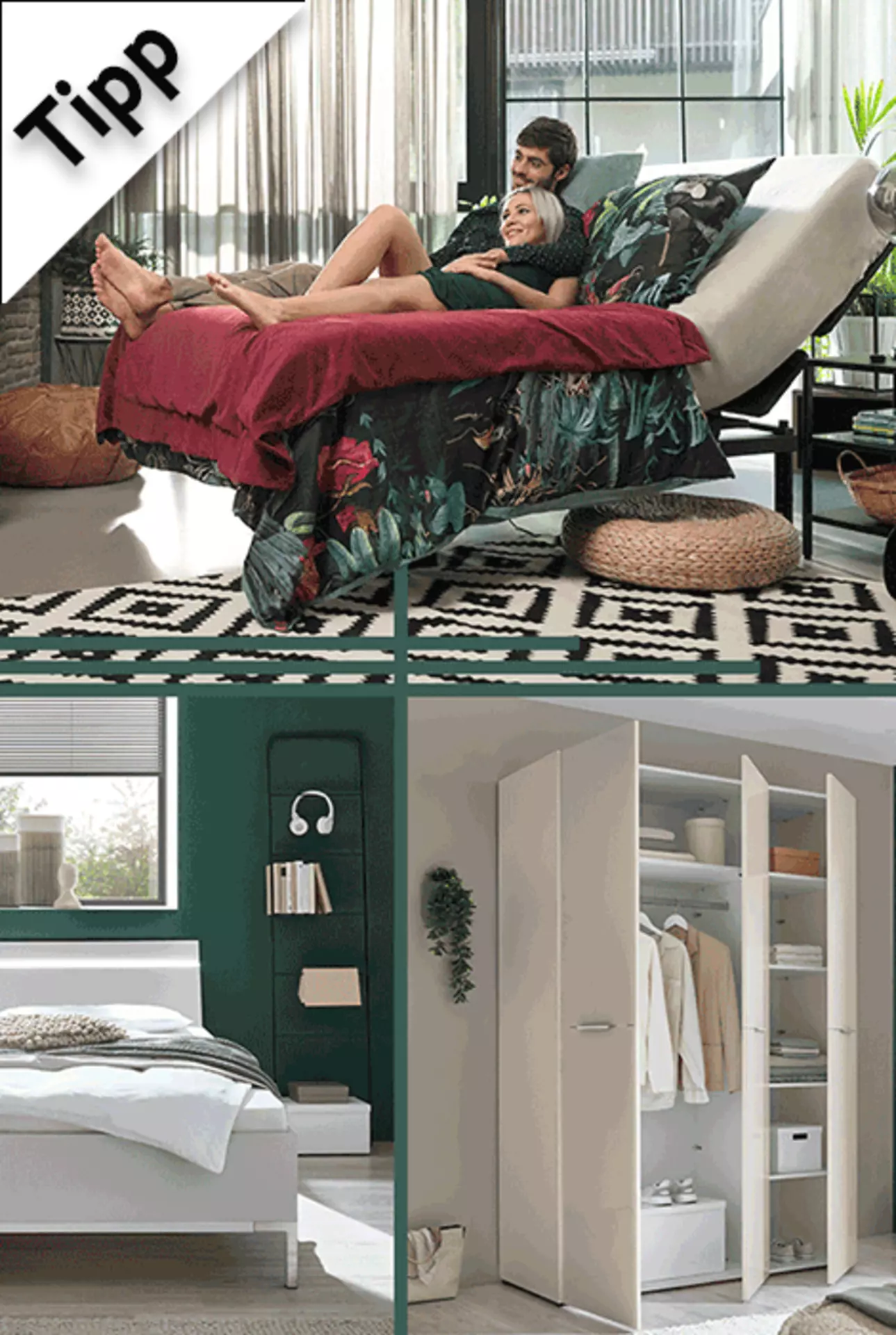 Ratgeber: Kleines Schlafzimmer einrichten
