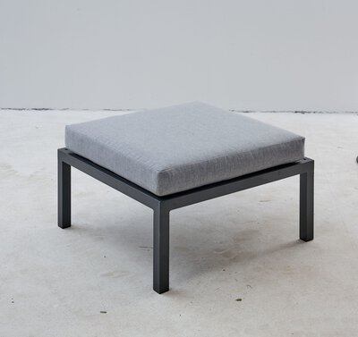 7. Bild von Gartentisch Metall grau ca. 73 x 32 x 74 cm