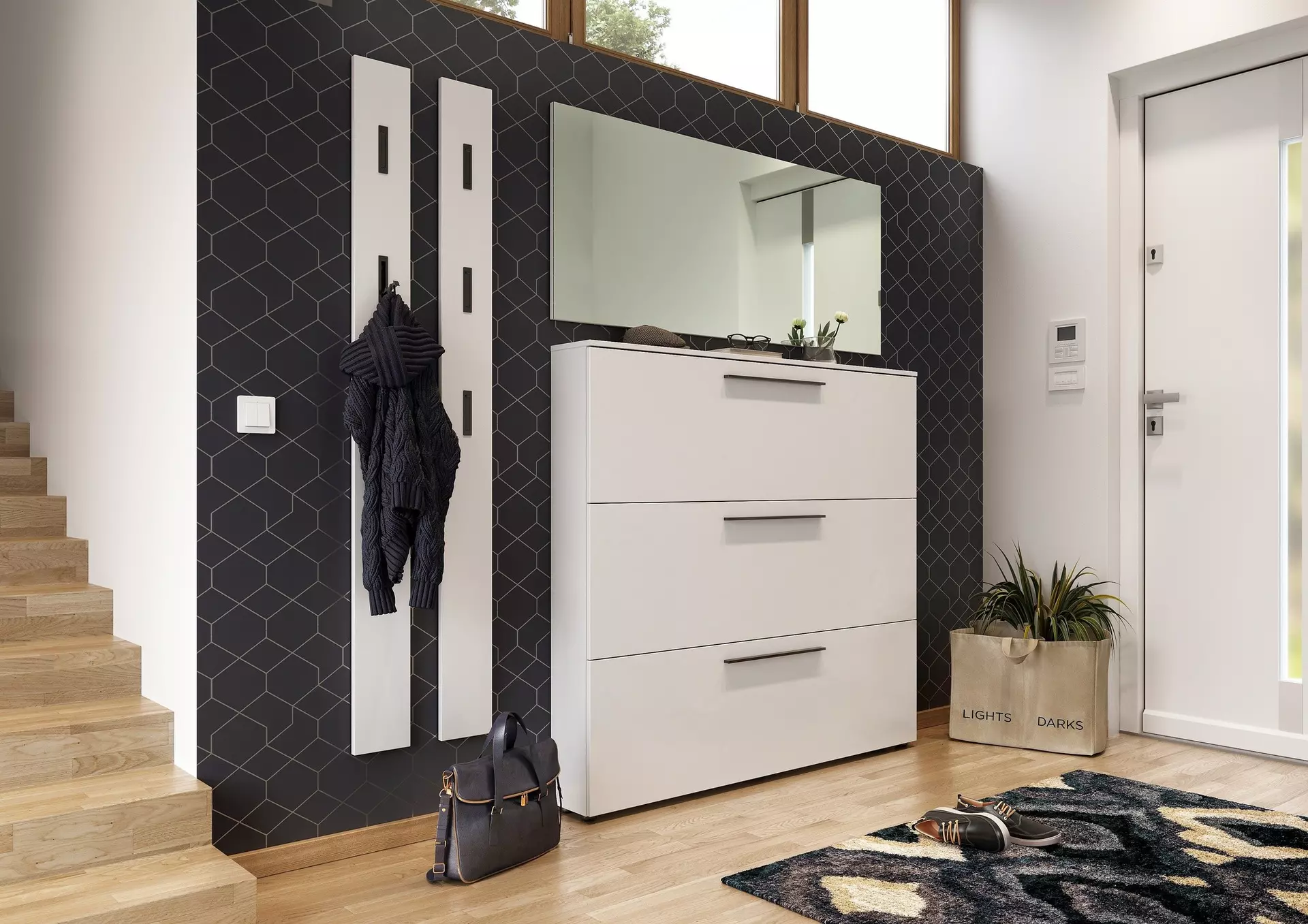 Schuhschrank GW-UTAH Germania Metall 140 x 129 x 19 cm