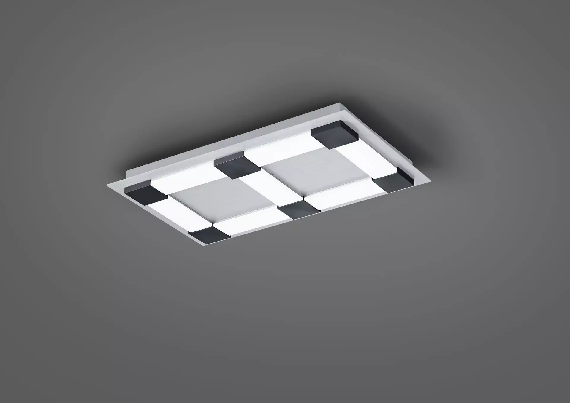Smart-Home-Leuchten PLAIN Bopp Metall 60 x 6 x 36 cm