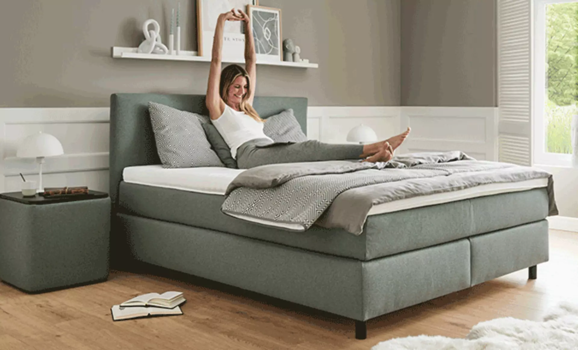 Gemütliches kleines Schlafzimmer
