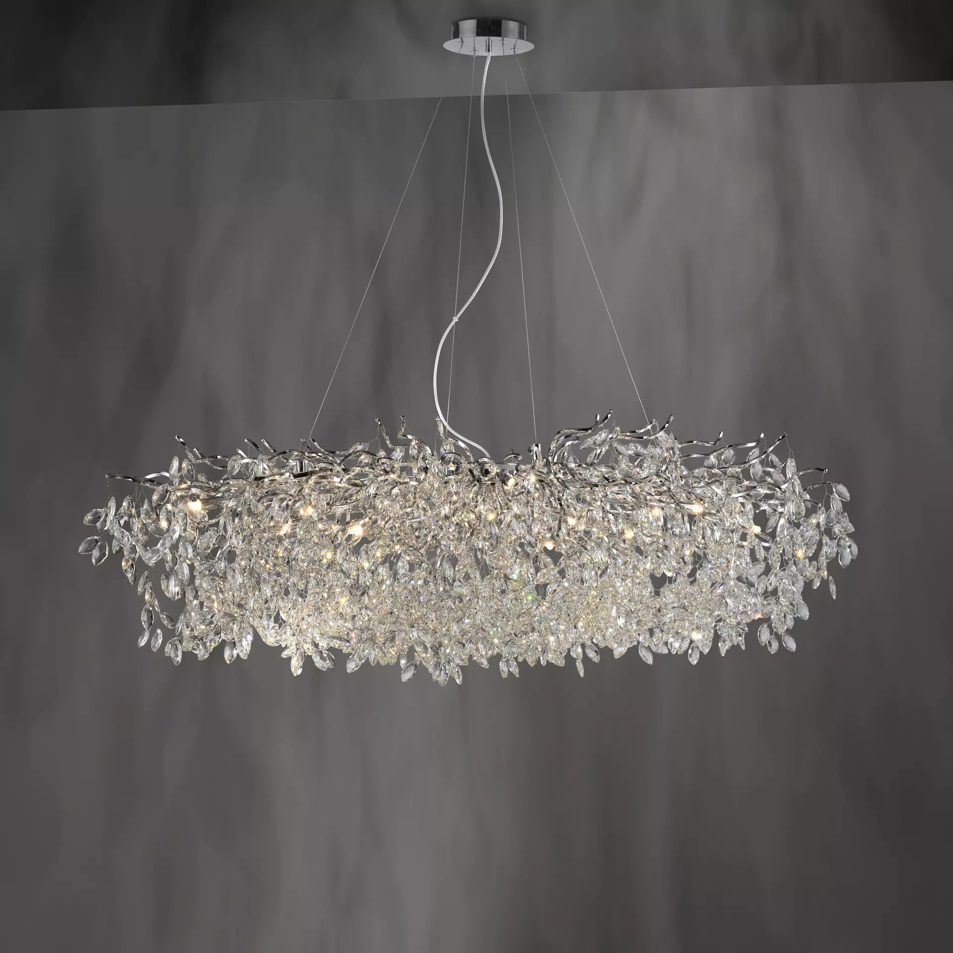 Kronleuchter RICICLE Paul Neuhaus Metall 70 x 250 x 150 cm
