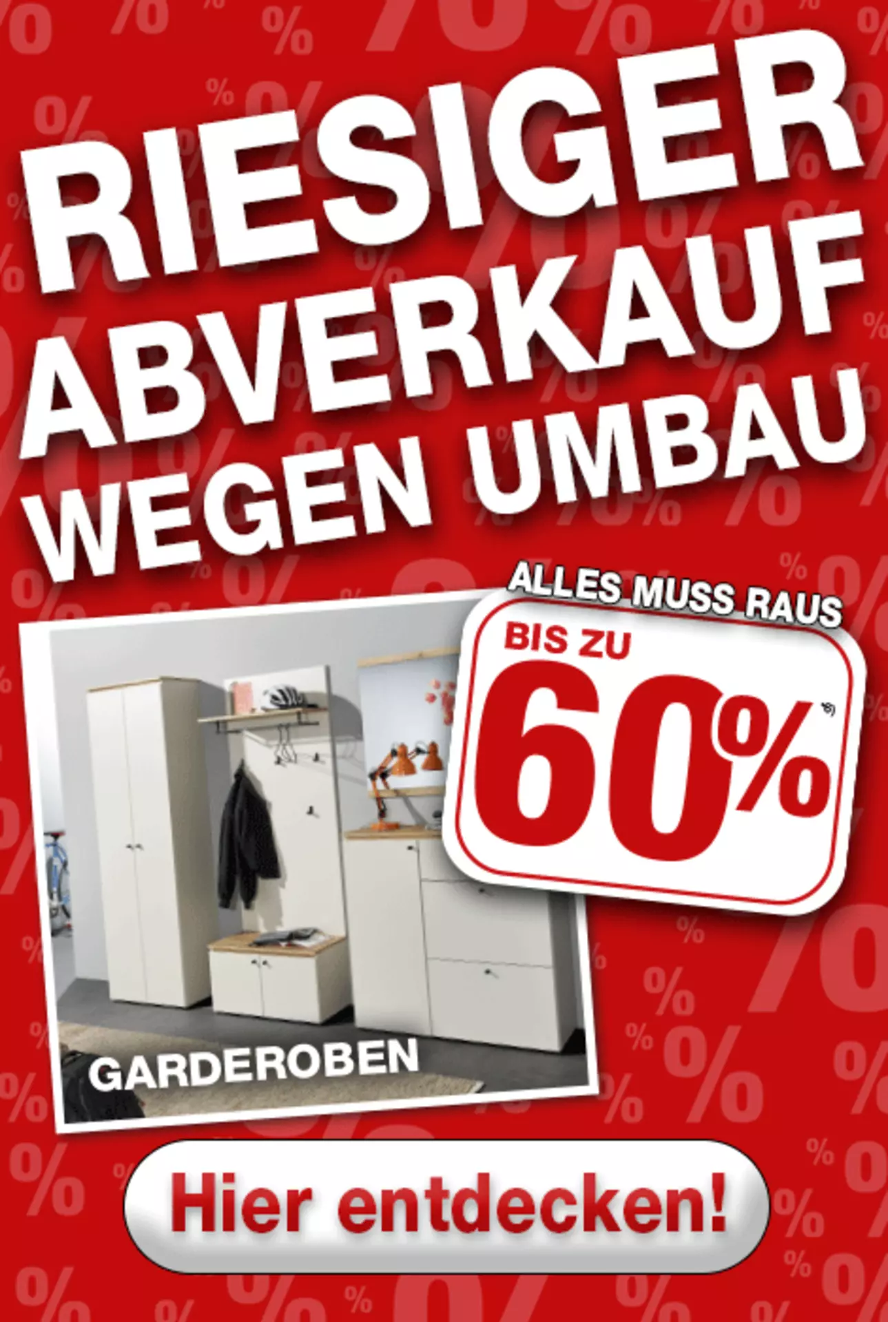 Jetzt hier klicken und bis zu 60% Rabatt auf Garderoben entdecken