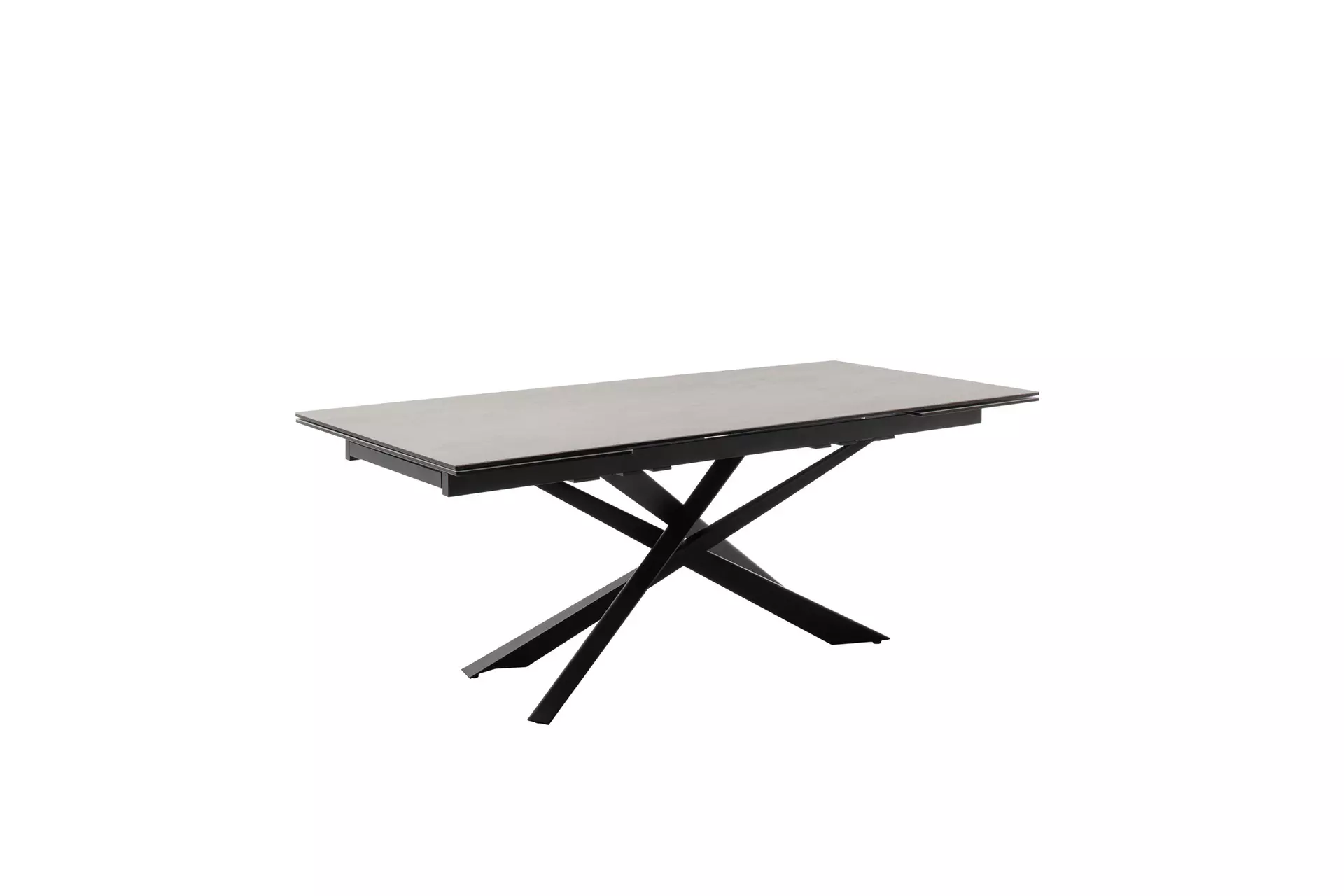 Ausziehtisch TESERO MCA furniture Metall 95 x 76 x 200 cm