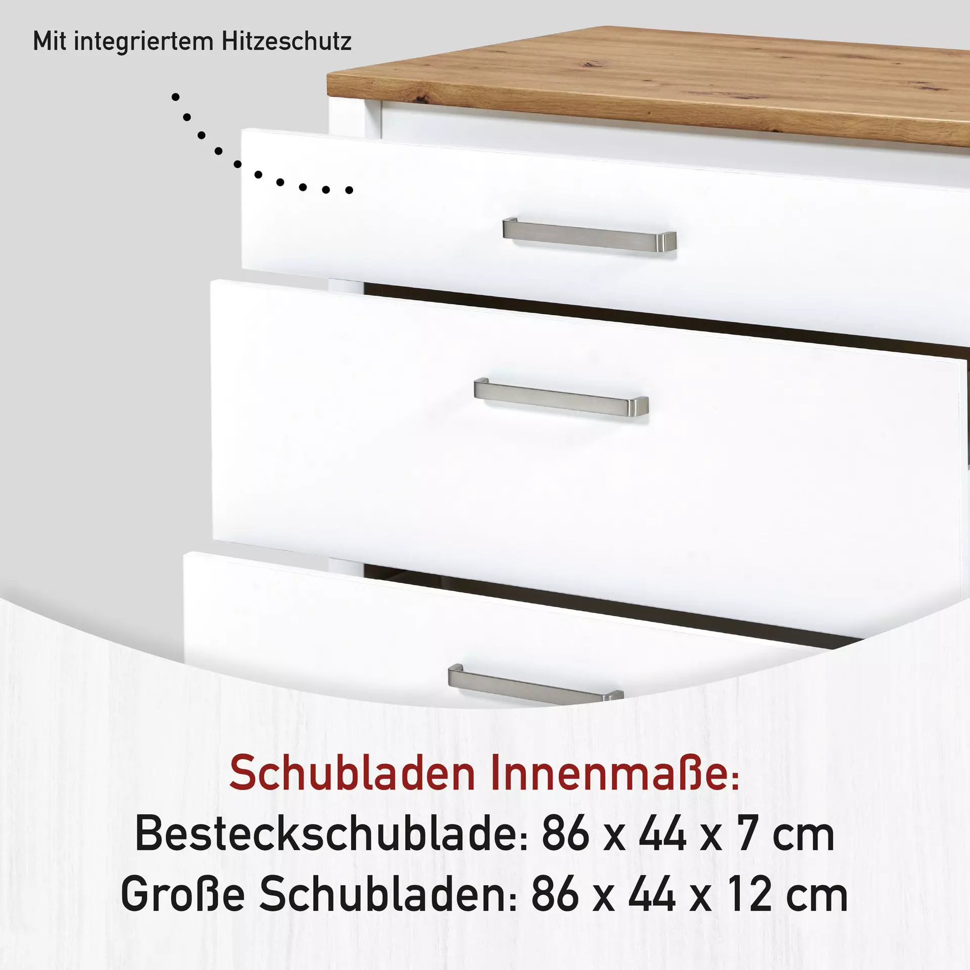 Unterschrank Sicilia Inter Link Holzwerkstoff 60 x 92 x 100 cm