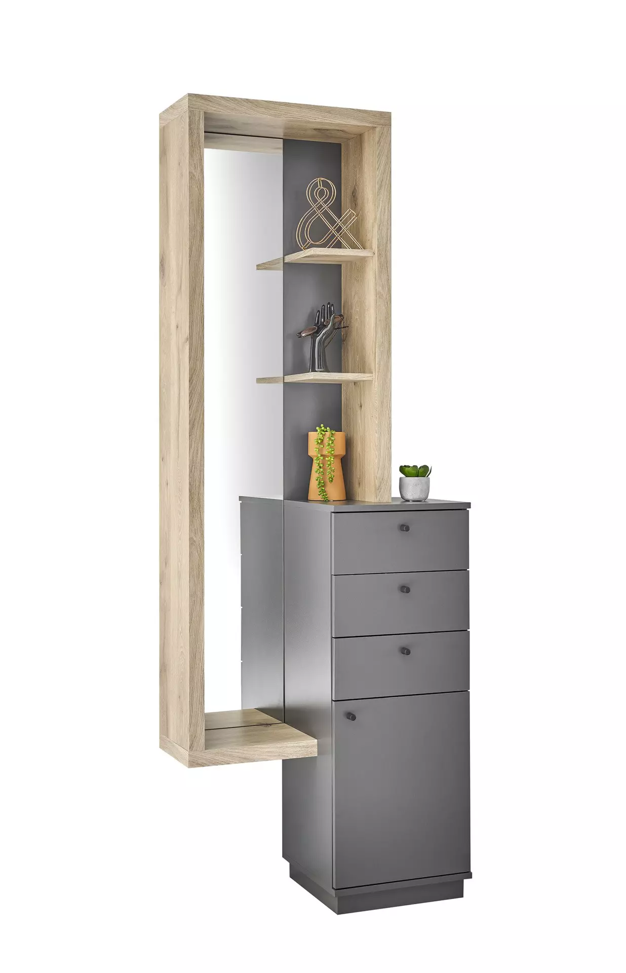 Garderobe FRAME inDoor Holzwerkstoff 35 x 200 x 72 cm