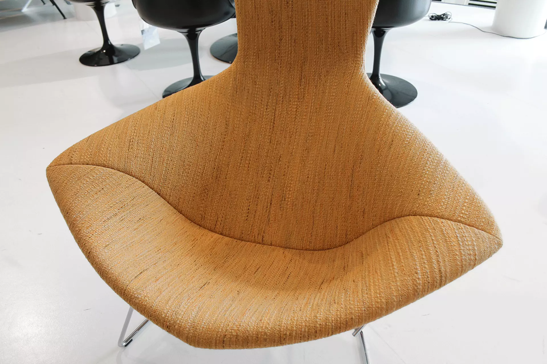 Die Sitzschale des Bertoia Sessels in der Detailansicht