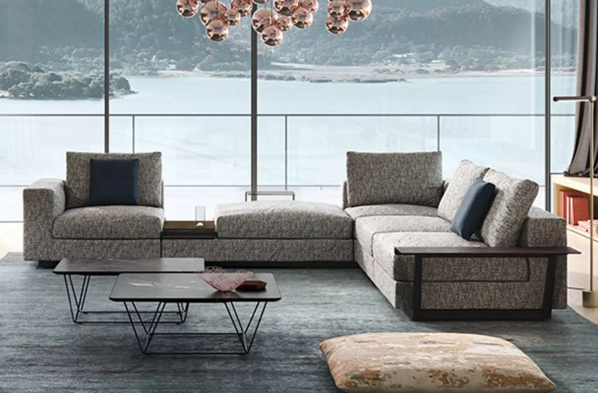 Beispiel für ein Design-Sofa