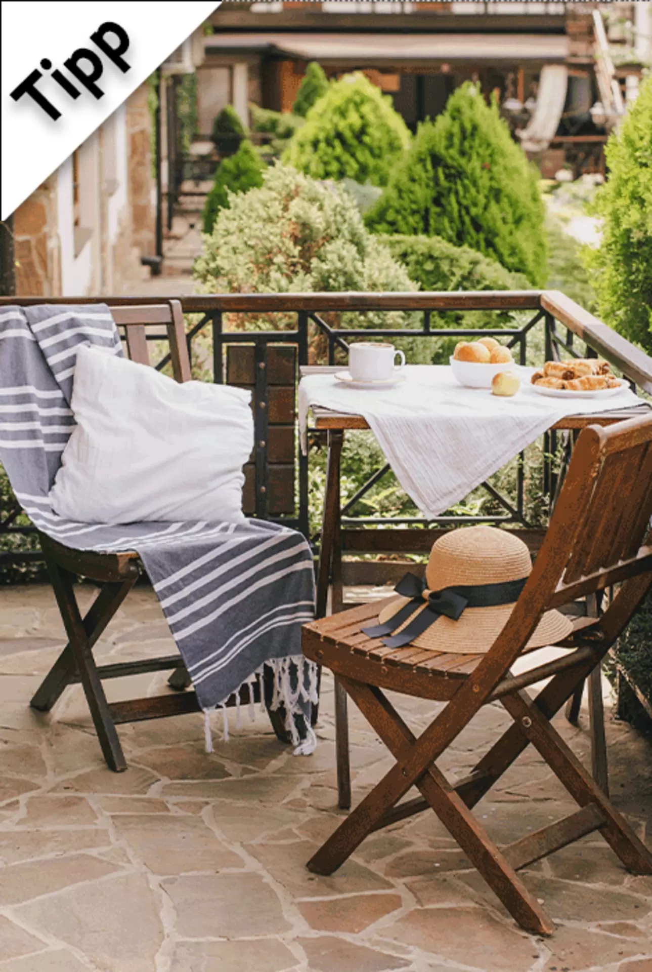 Entdecken Sie unseren Wohntipp zum Thema Mini Balkon