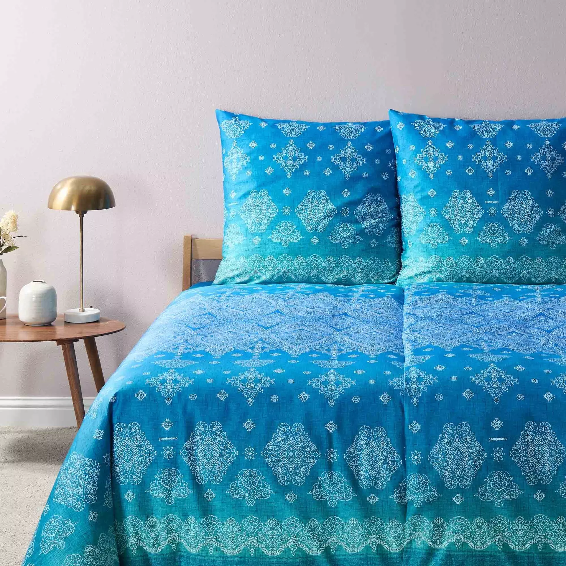 Satin-Bettwäsche KERALA Bassetti Textil 135 x 200 cm