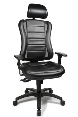 7. Bild von Büro-Drehstuhl Kunststoff schwarz Topstar