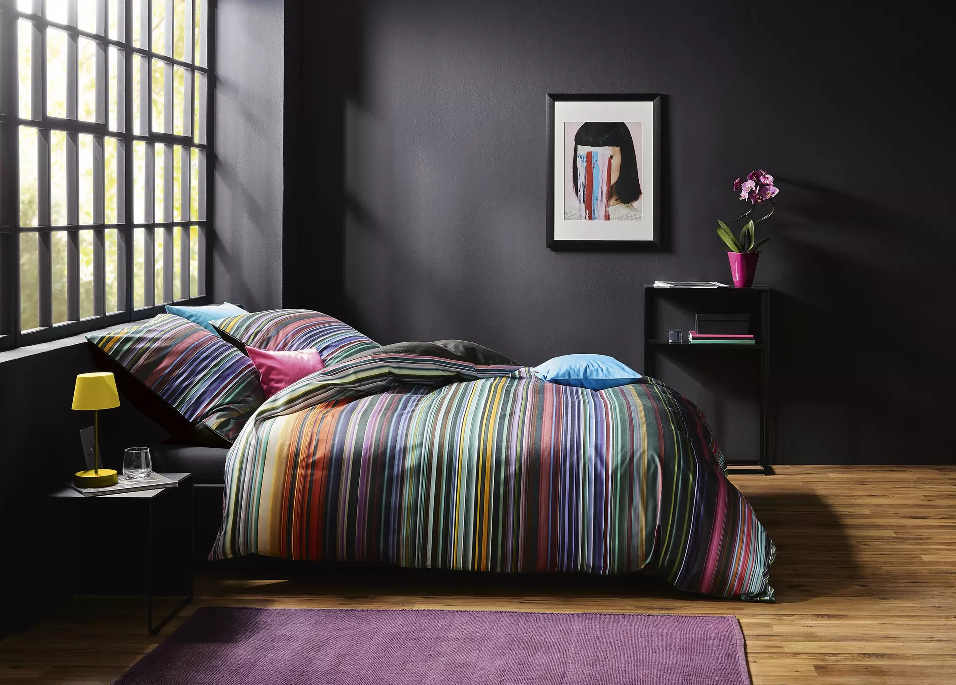 Satin-Bettwäsche Bed Art S Fleuresse GmbH Textil 135 x 200 cm