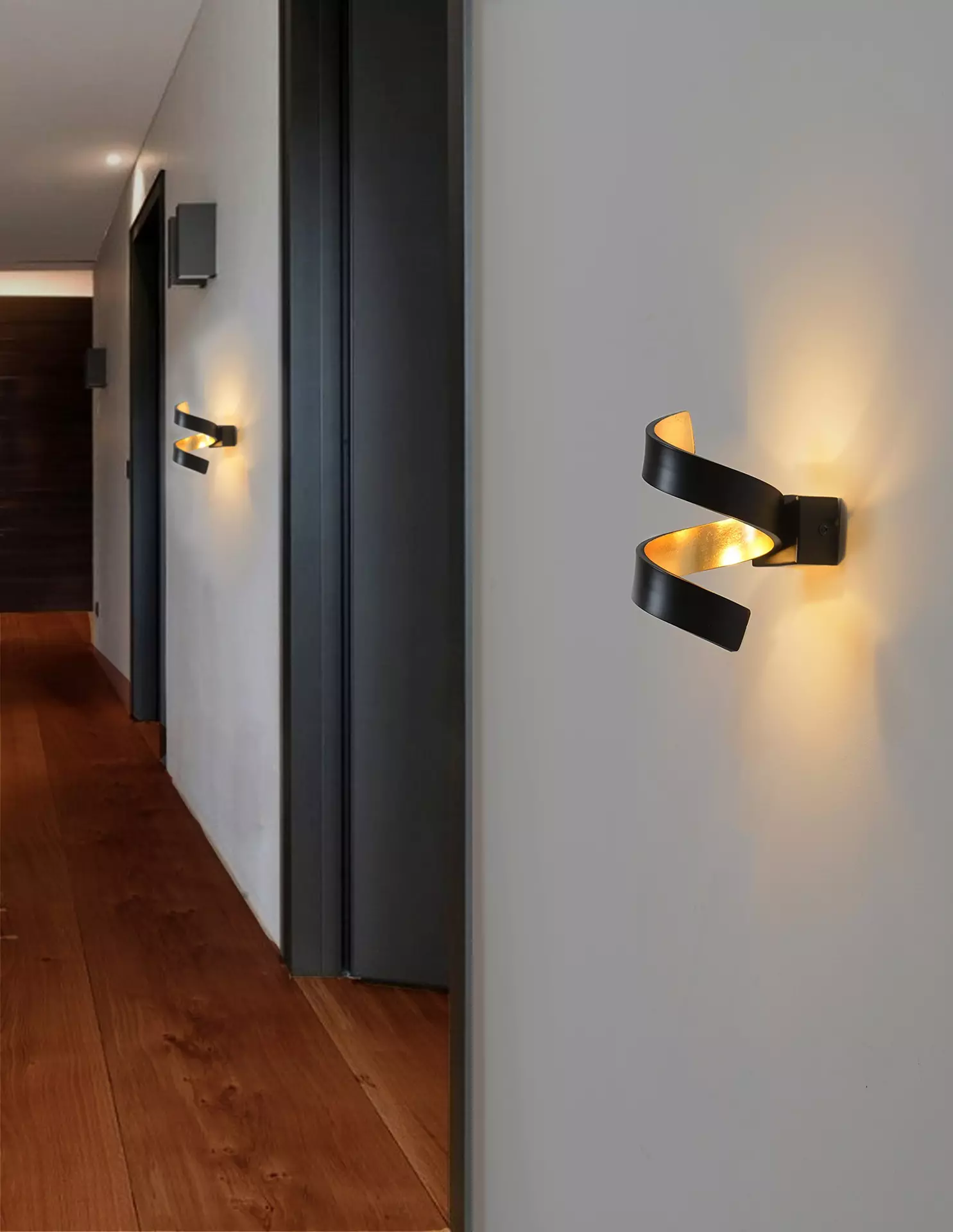 Wandleuchte Helix Eco-Light Metall 13 x 17 x 10 cm