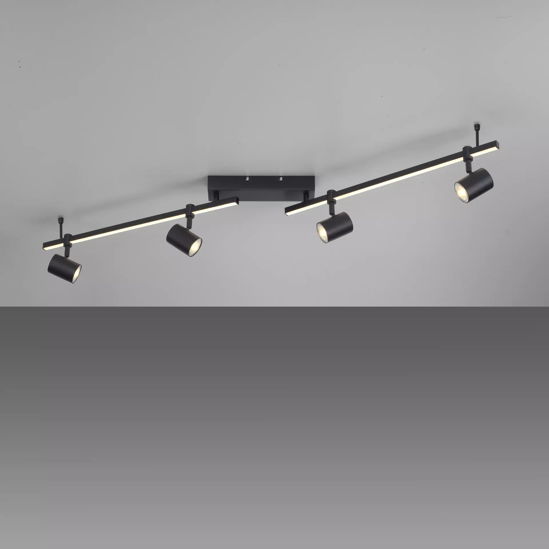 Deckenleuchte BARIK Paul Neuhaus Metall 123 x 18 x 101 cm