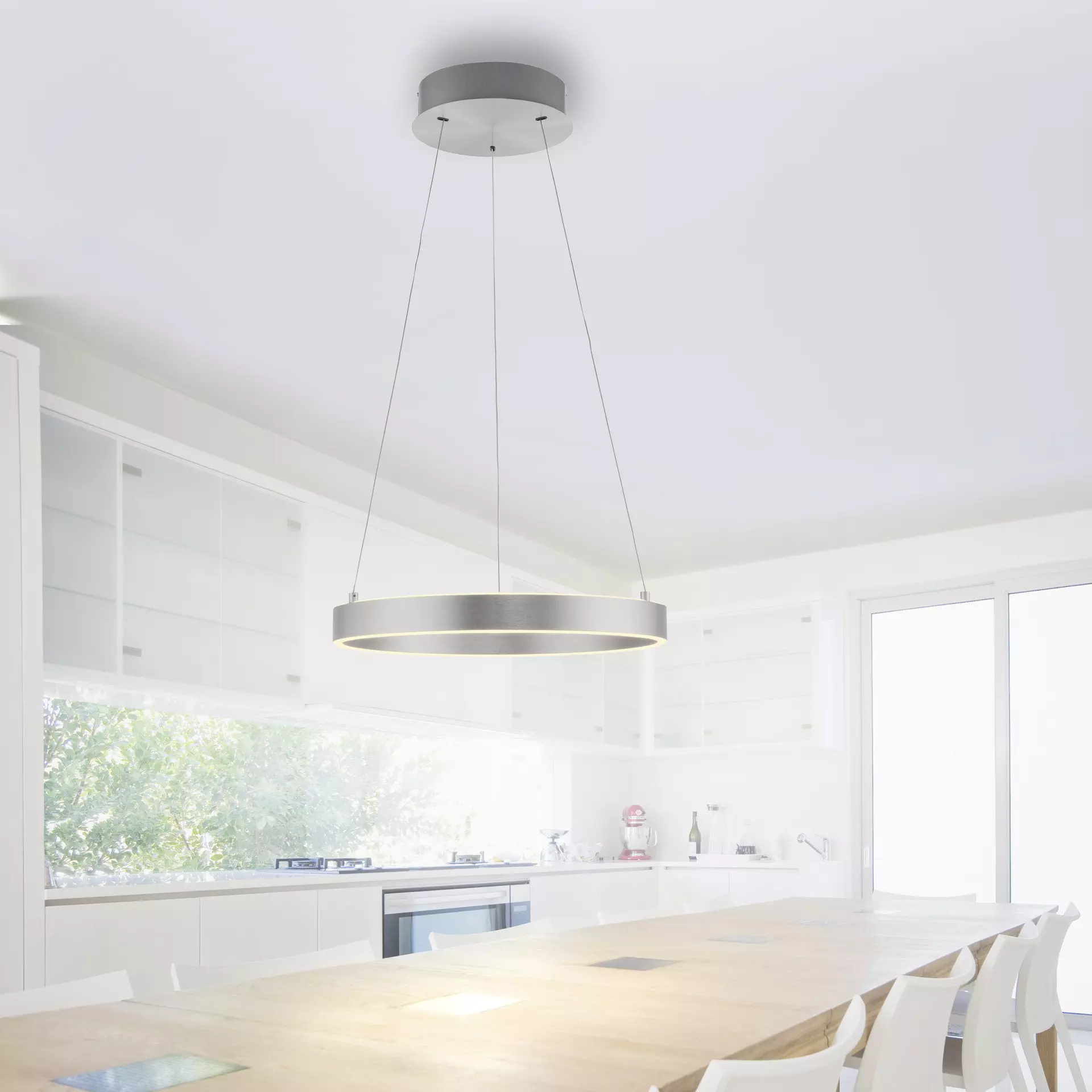 Hängeleuchte ANILLO Paul Neuhaus Metall 50 x 180 x 50 cm