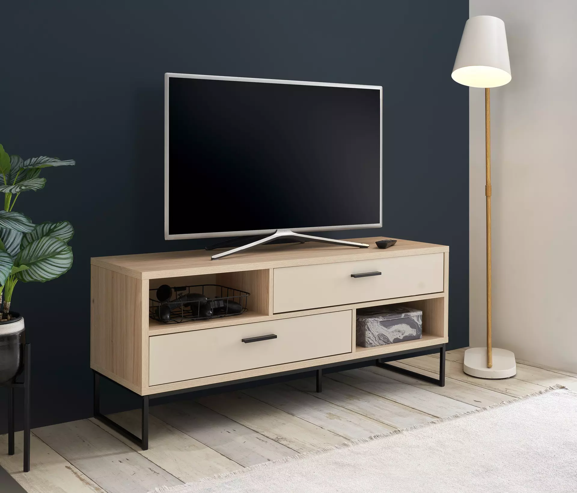 TV-Board Assume Vito Holzwerkstoff 38 x 52 x 125 cm