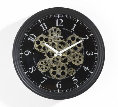 Bild von Uhr Metall schwarz