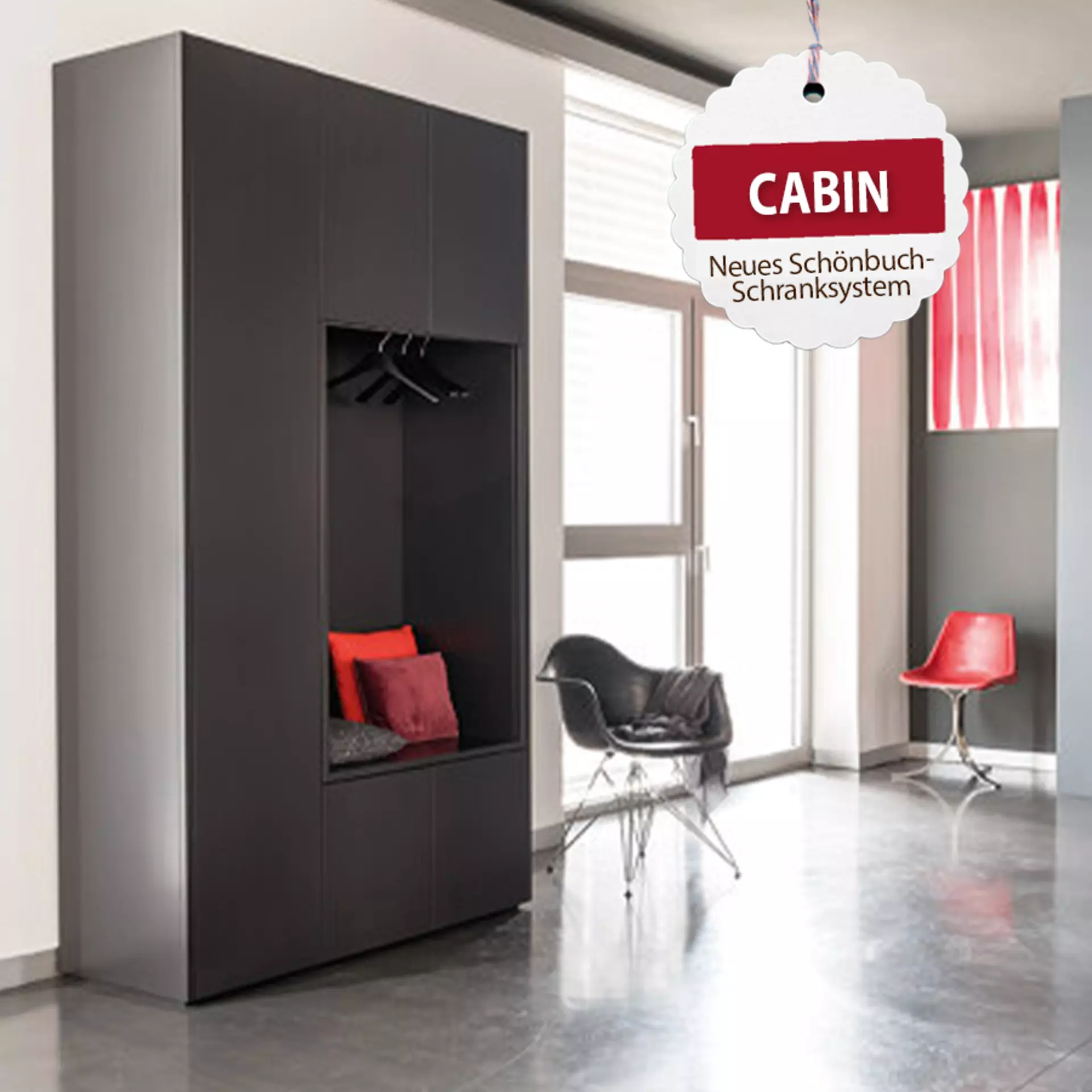 CABIN - das neue Schranksystem von Schönbuch. Jetzt klicken und mehr erfahren