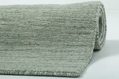 10. Bild von Handwebteppich ca. 140 x 70 cm grün