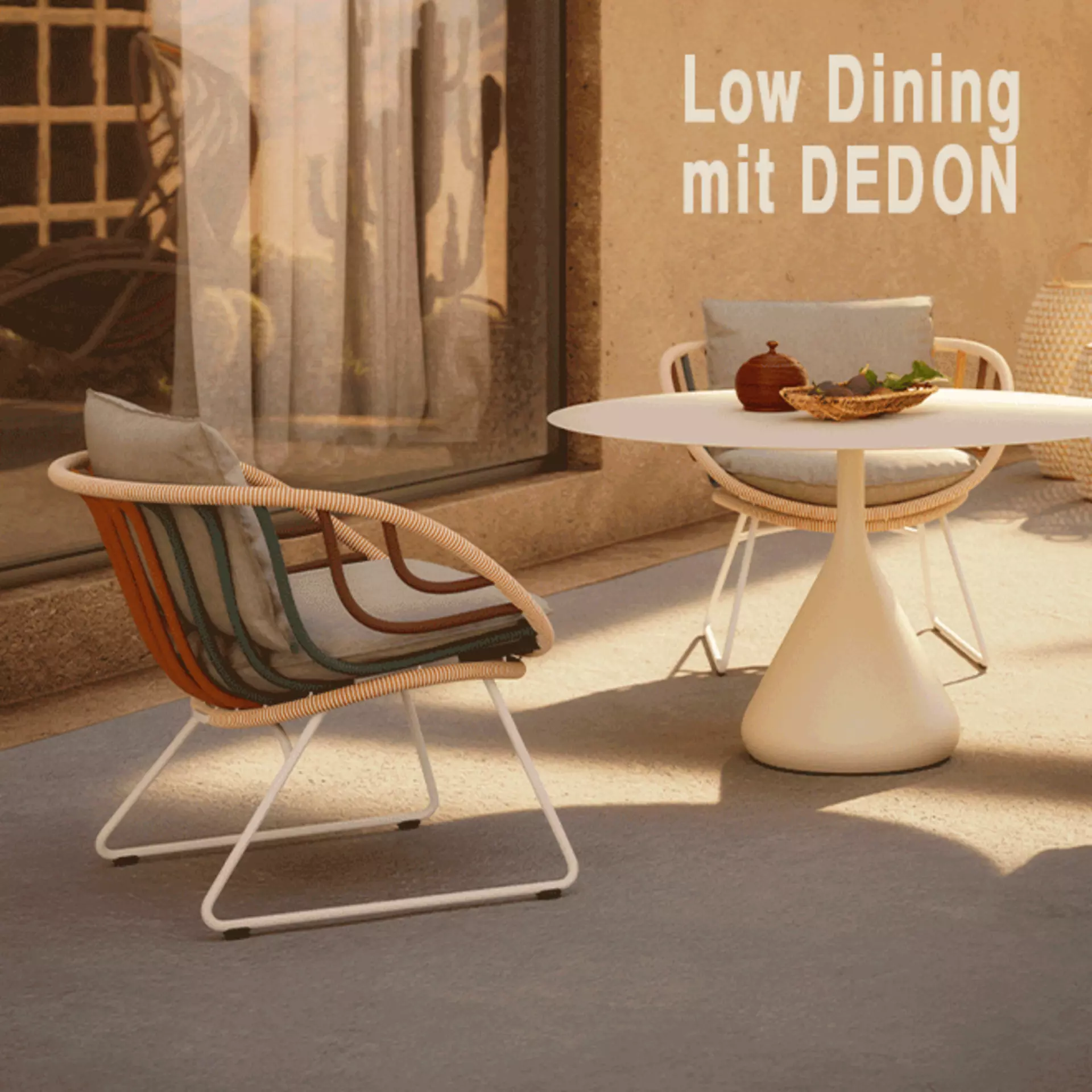Low Dining mit Dedon - jetzt den neuen Inspirations-Beitrag von interni by inhofer entdecken