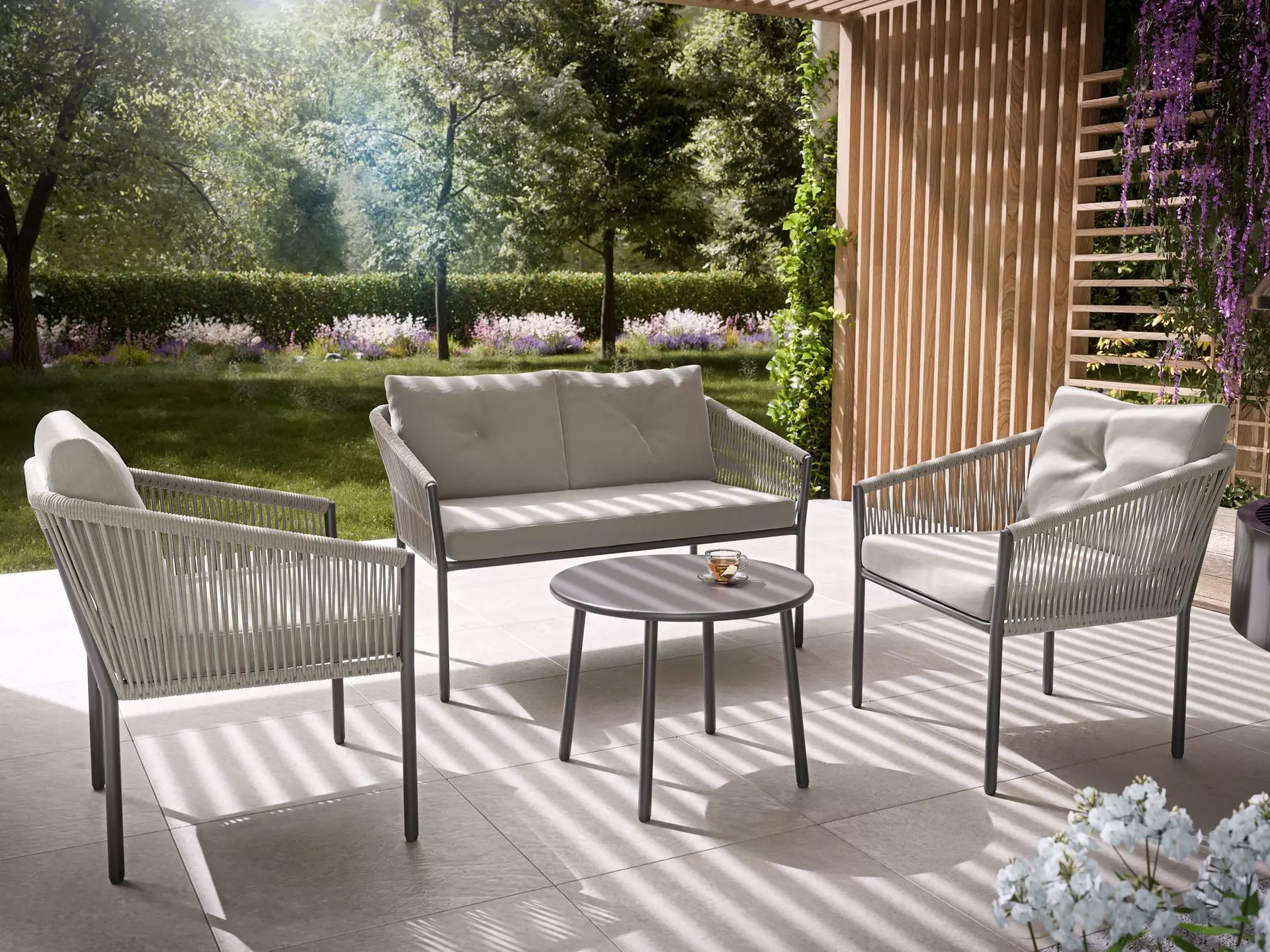 Gartenmöbelset GAVOI Outdoor Textil 