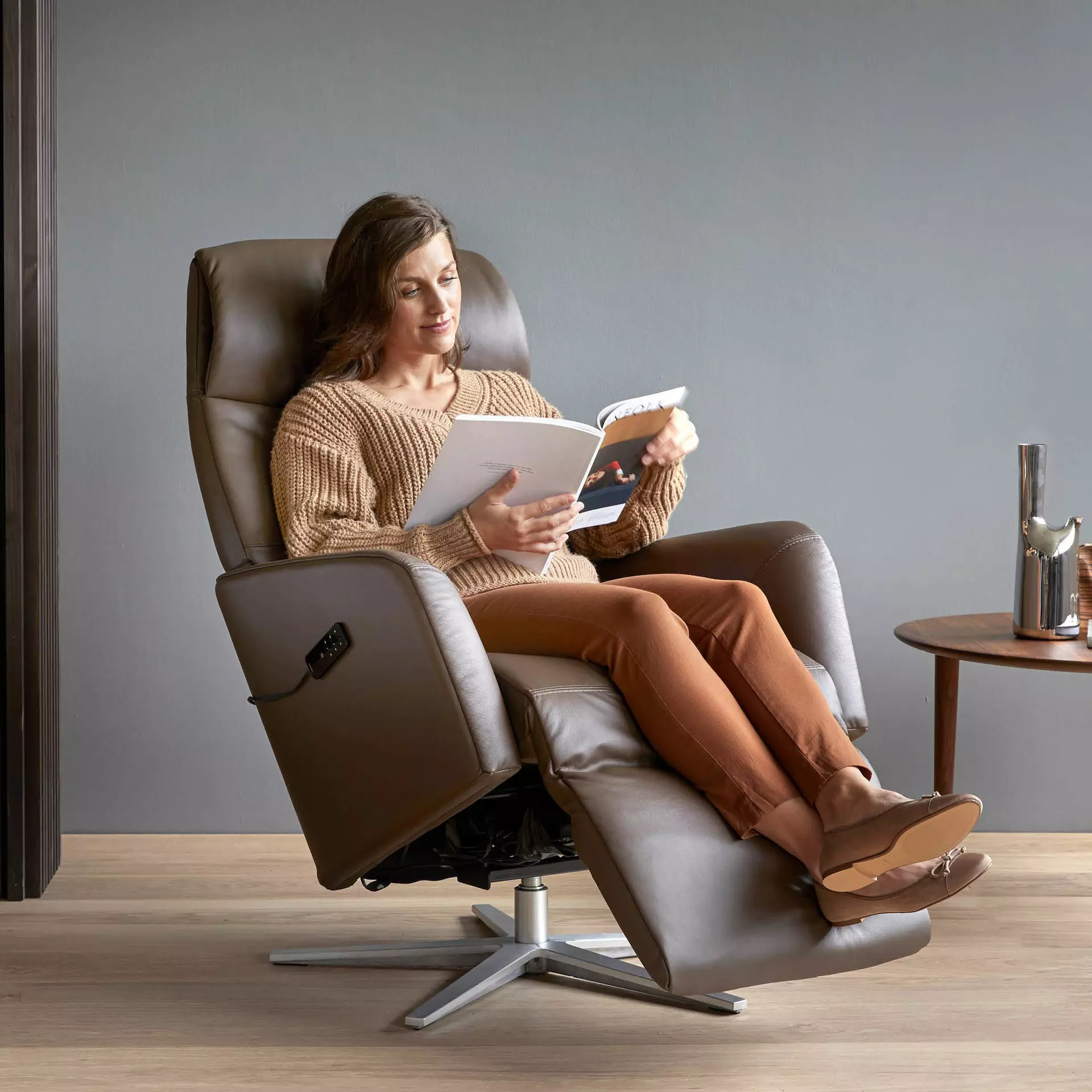 Massagesessel Scott Sirius Stressless Leder 89 x 116 x 75 cm