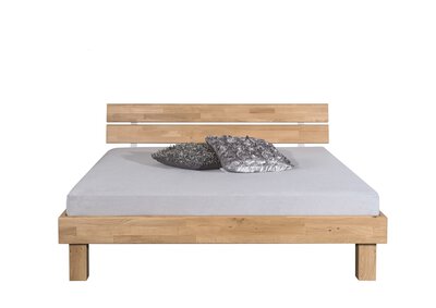 Bild von Bett ca. 210 x 77 x 187 cm Modular braun