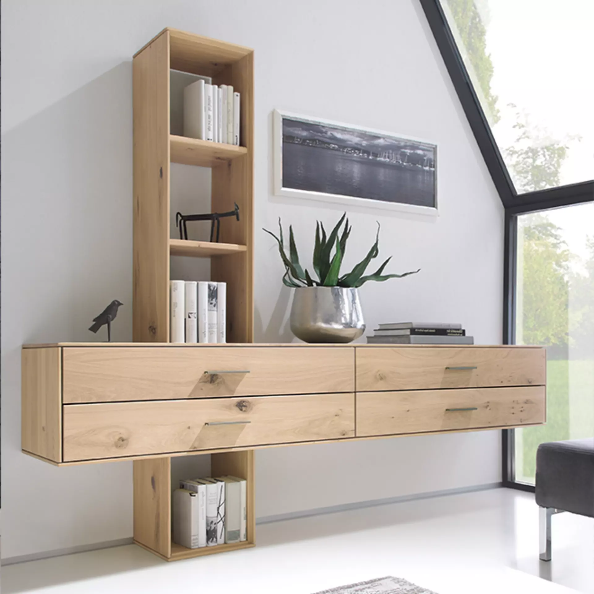Überkreuztes Sideboard von Thielemeyer aus der Kollektion Mira