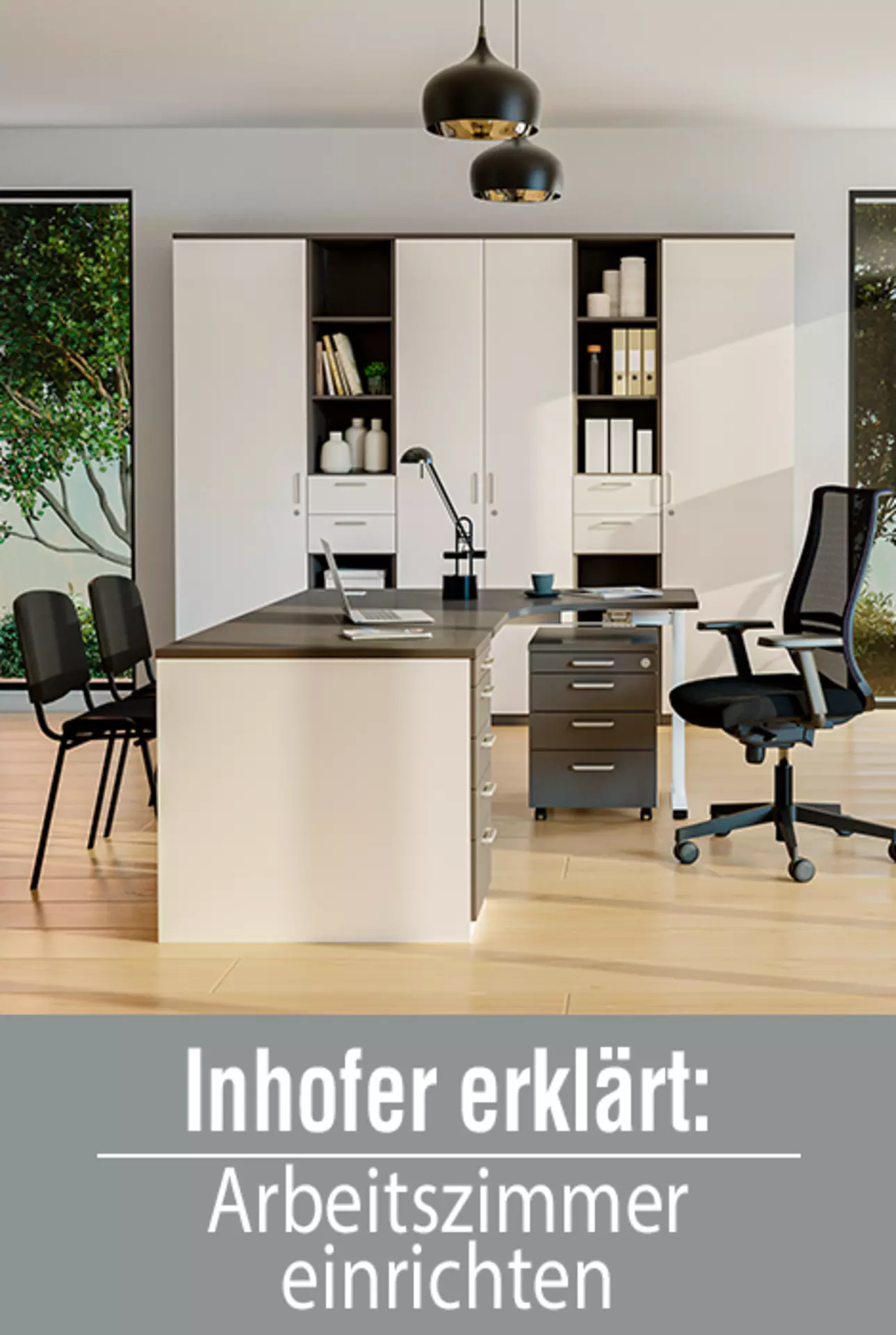 Vorschaubild für die Inspirationsseite: Inhofer erklärt - Arbeitszimmer einrichten