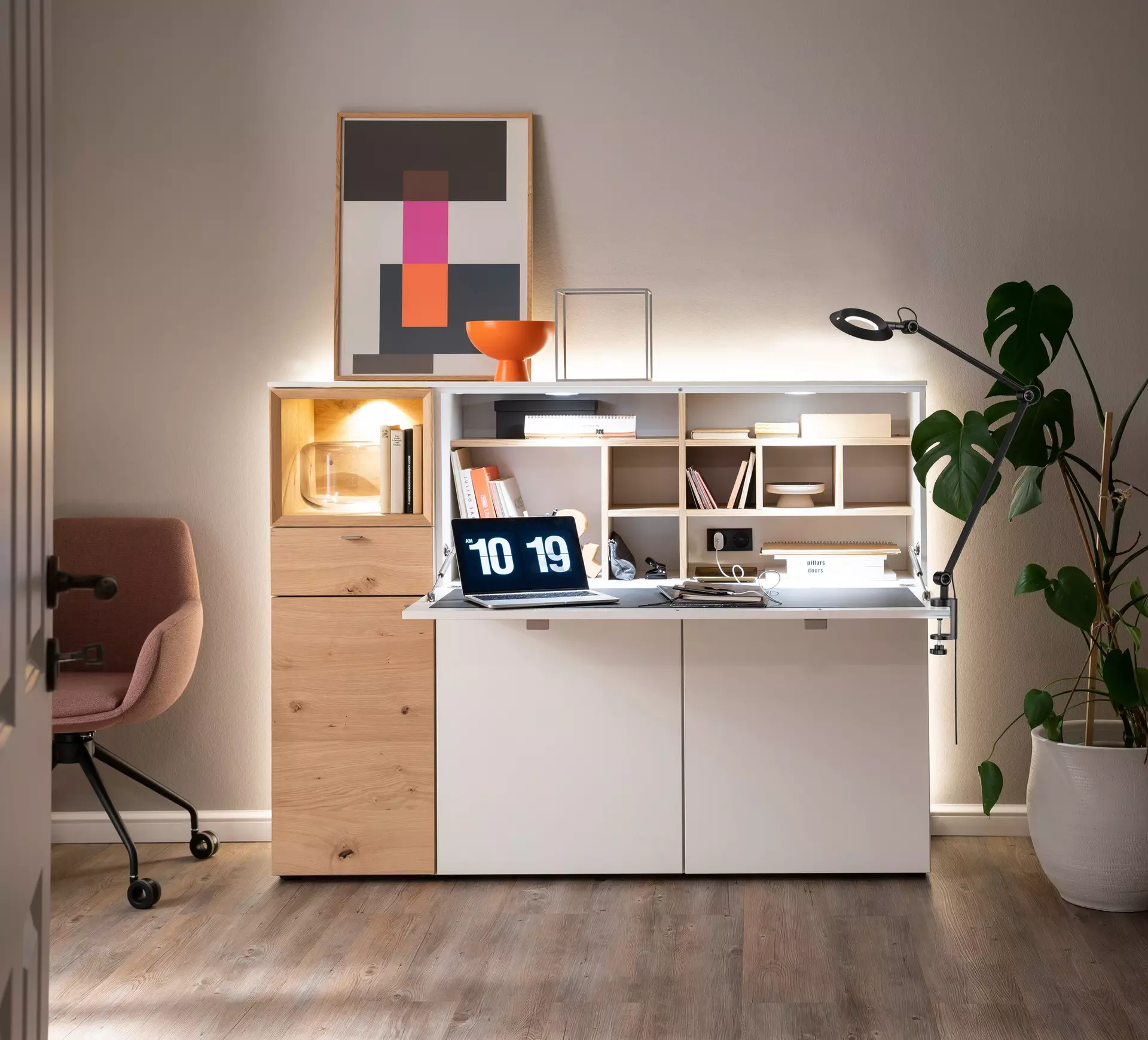 Deckenleuchte Office SCHÖNER WOHNEN-Kollektion Metall 13 x 65 x 