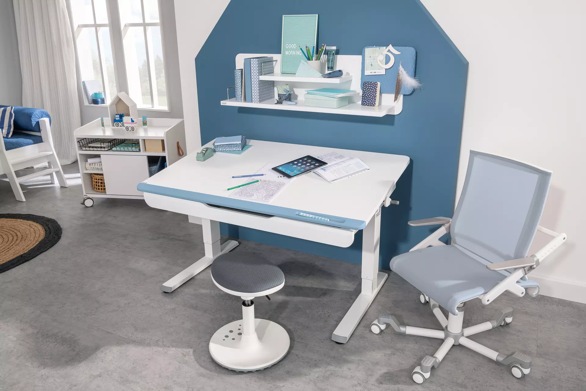 Schreibtisch TEENIO PAIDI Metall 75 x 79 x 120 cm