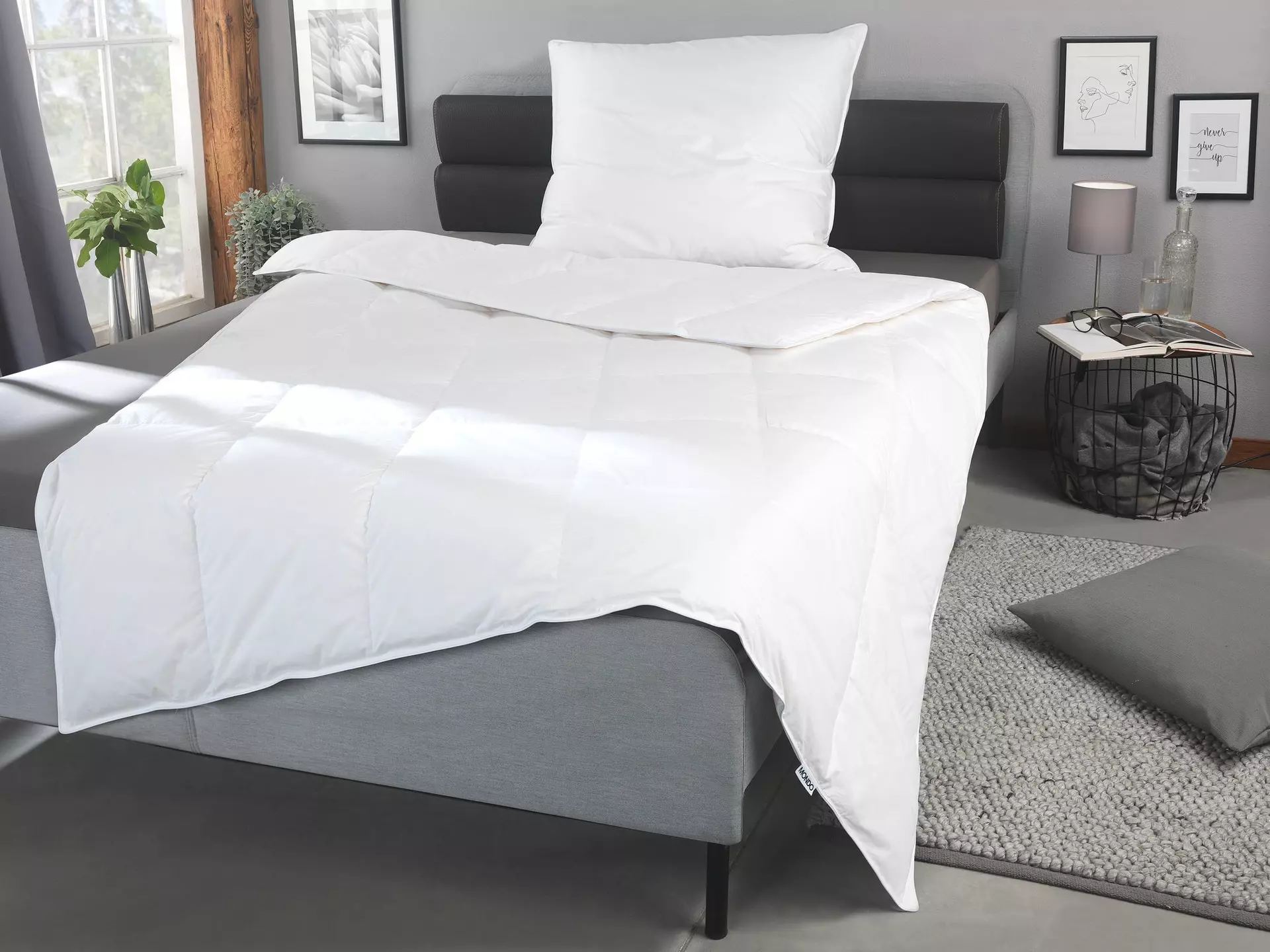 Daunendecke Elvy MONDO Textil 135 x 200 cm