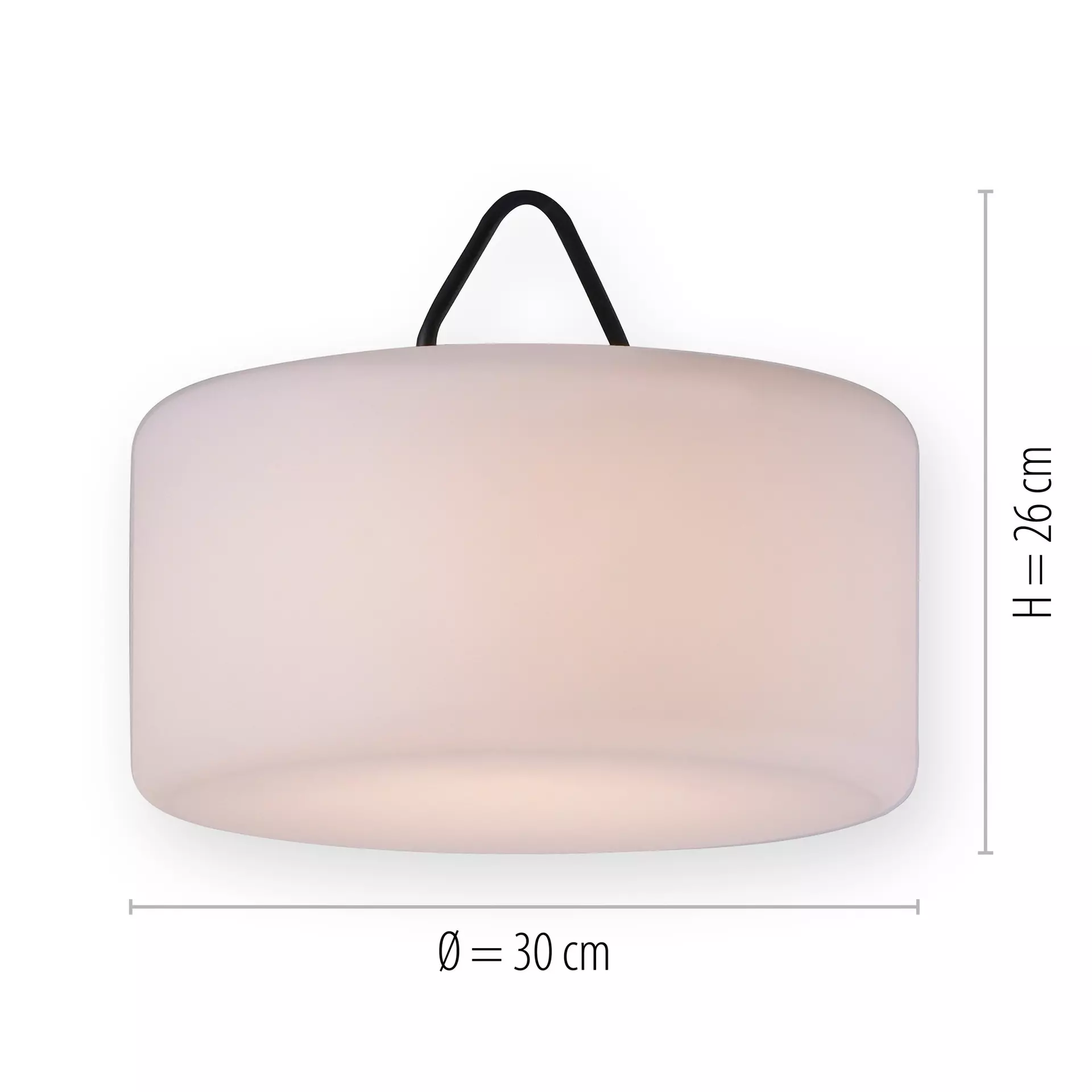 Hängeleuchte HOLLY JUST LIGHT Kunststoff 30 x 26 x 30 cm