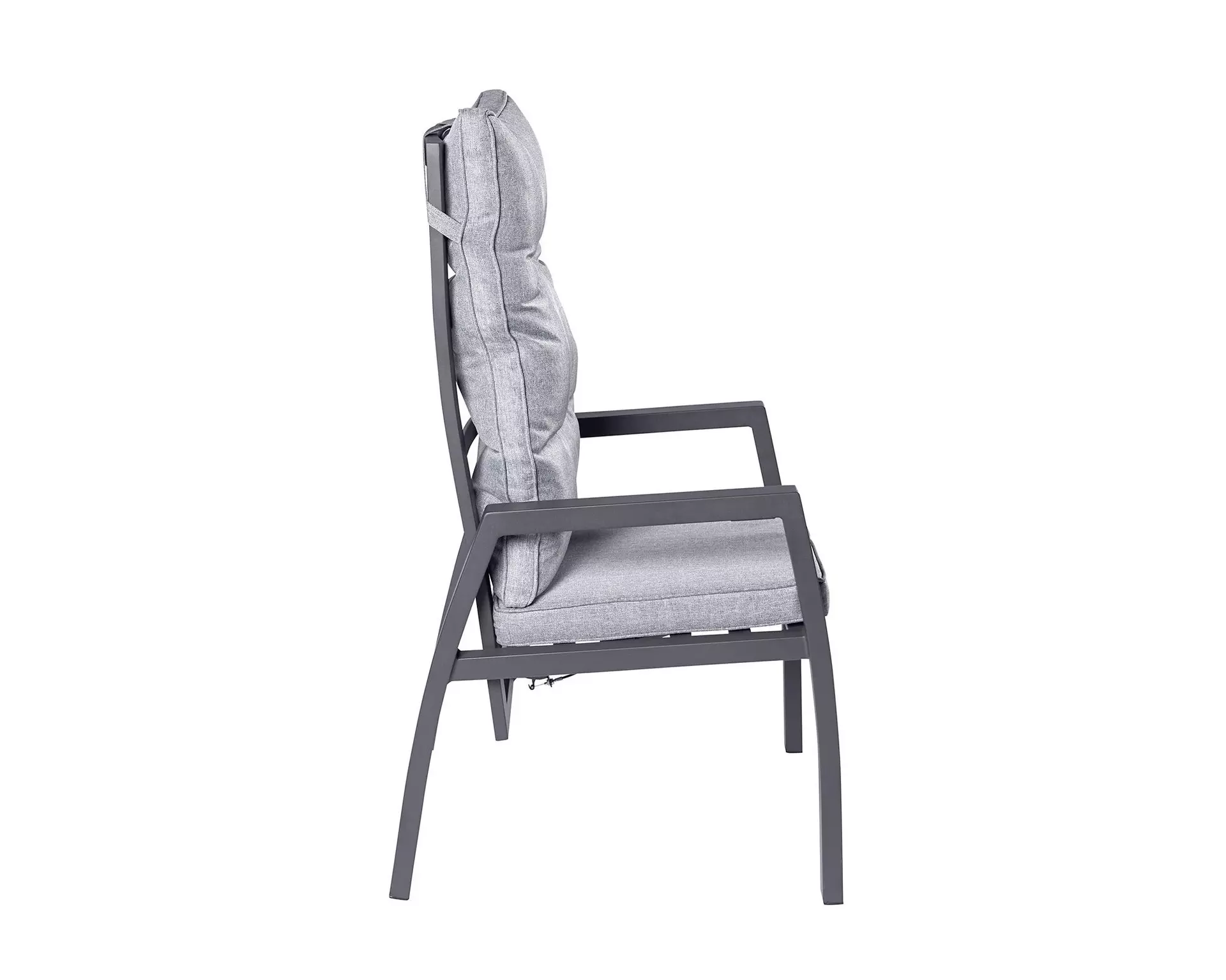 Gartenstuhl Bondino Outdoor Textil 66 x 109 x 59 cm