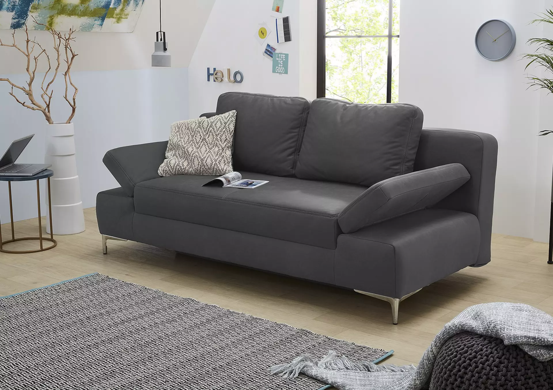 Schlafsofa JANO CELECT Textil 202 x 89 x 103 cm