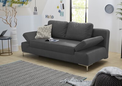 2. Bild von Schlafsofa Polyester grau CELECT