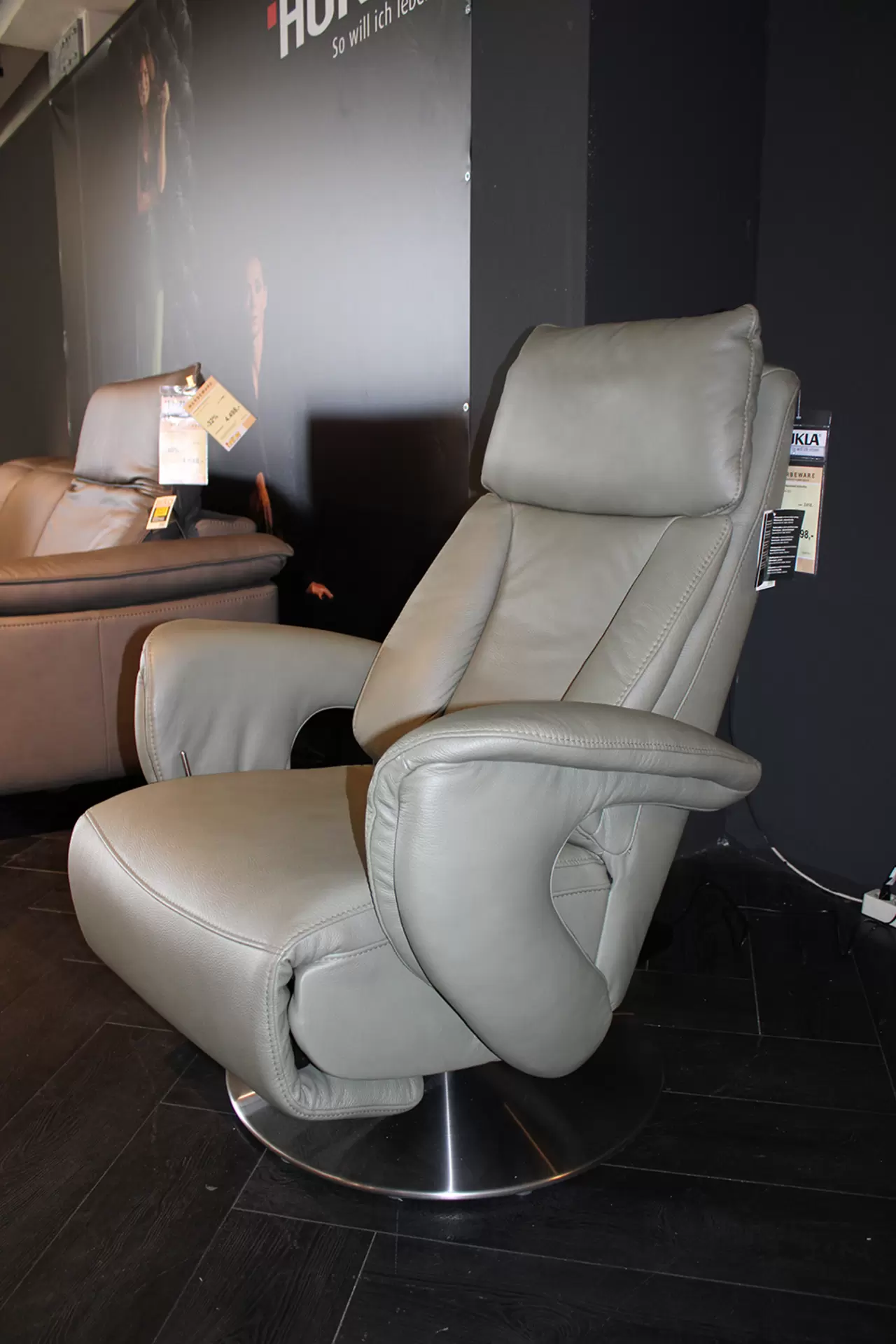Der Relaxsessel HU-EC22138 von Hukla in Beige