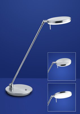 Bild von Schreibtischleuchte LED Tastdimmer silber