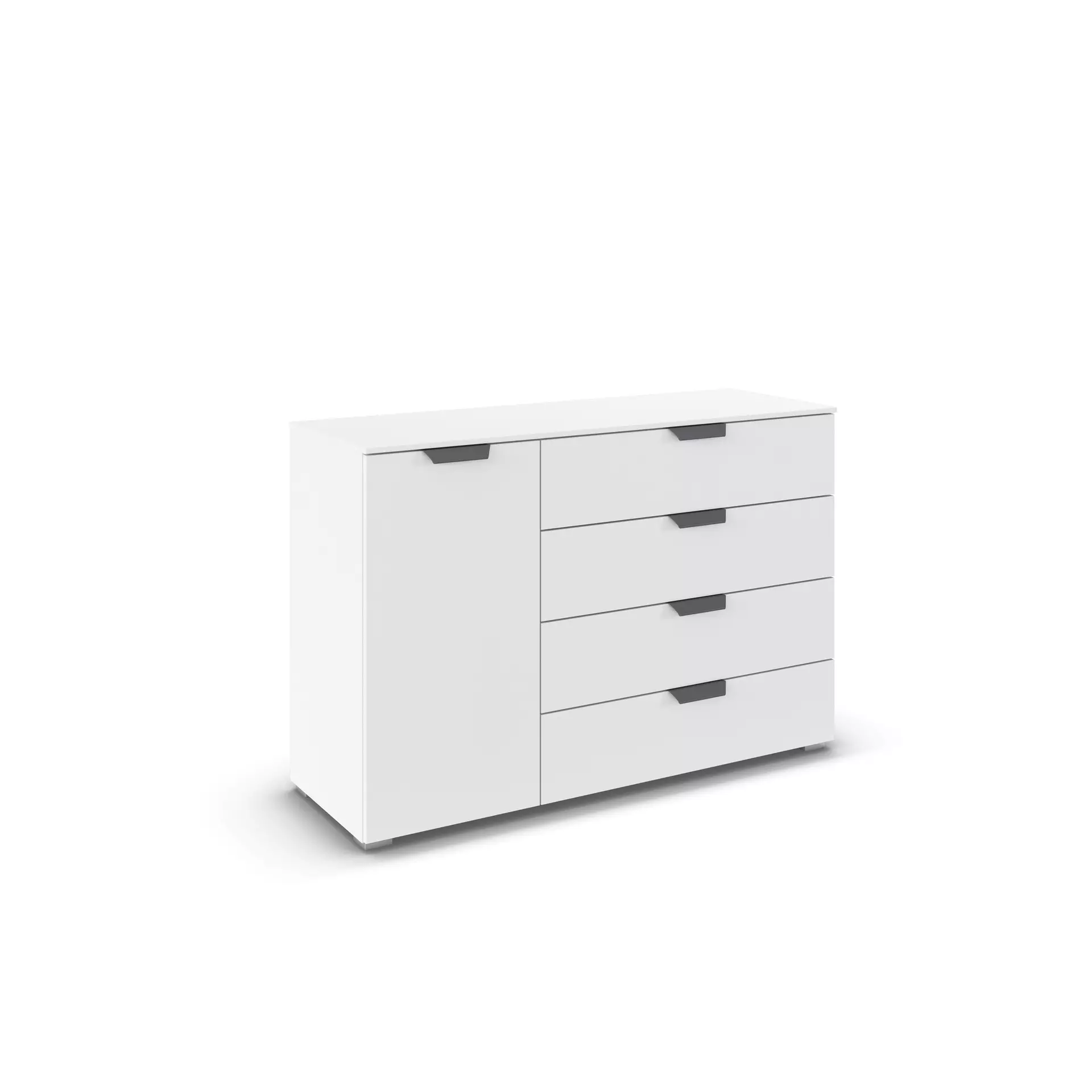 Kommode ADITIO BOX rauch ORANGE Holzwerkstoff 42 x 81 x 120 cm