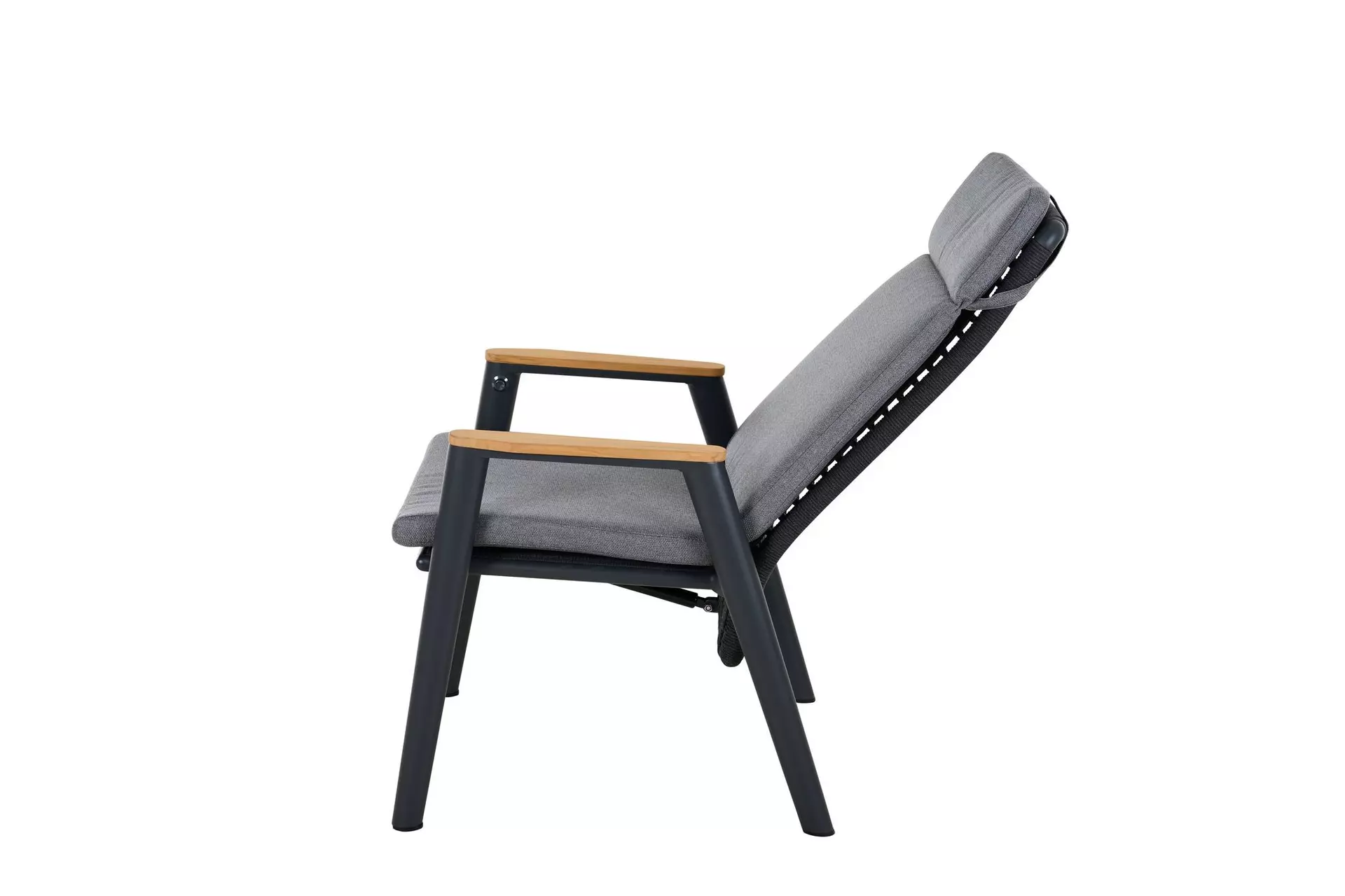 Gartensessel CORTINA Outdoor Textil 76 x 108 x 60 cm