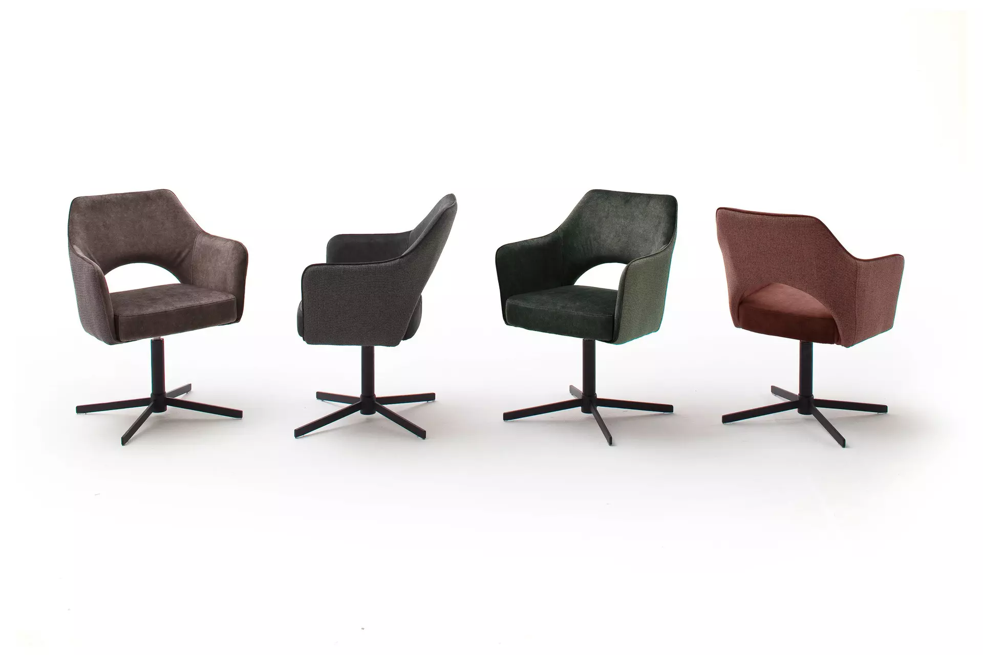 Stuhl VALETTA MCA furniture Textil 46 x 85 x 64 cm