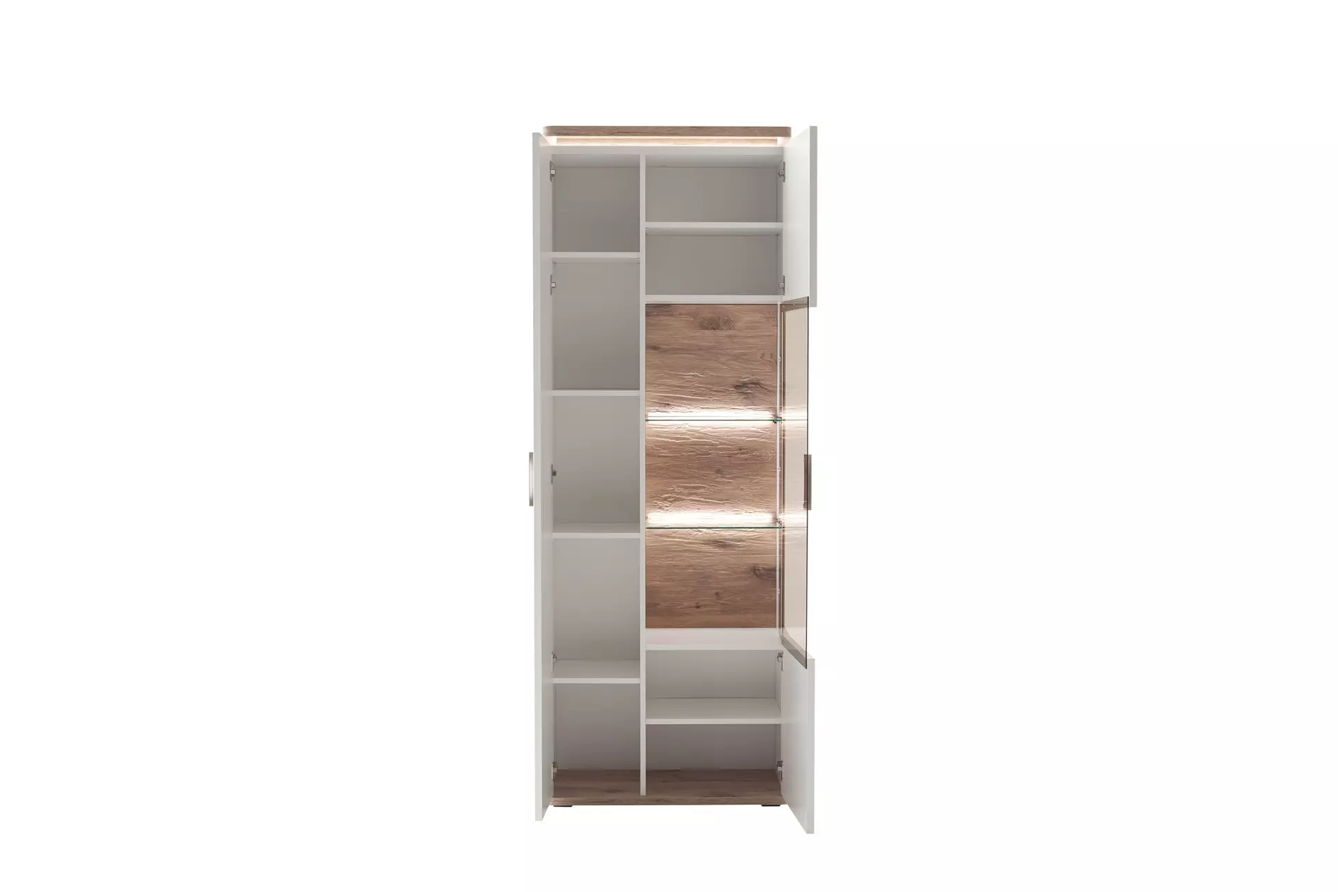 Vitrine PALERMO MCA furniture 75 x 208 x 38 cm