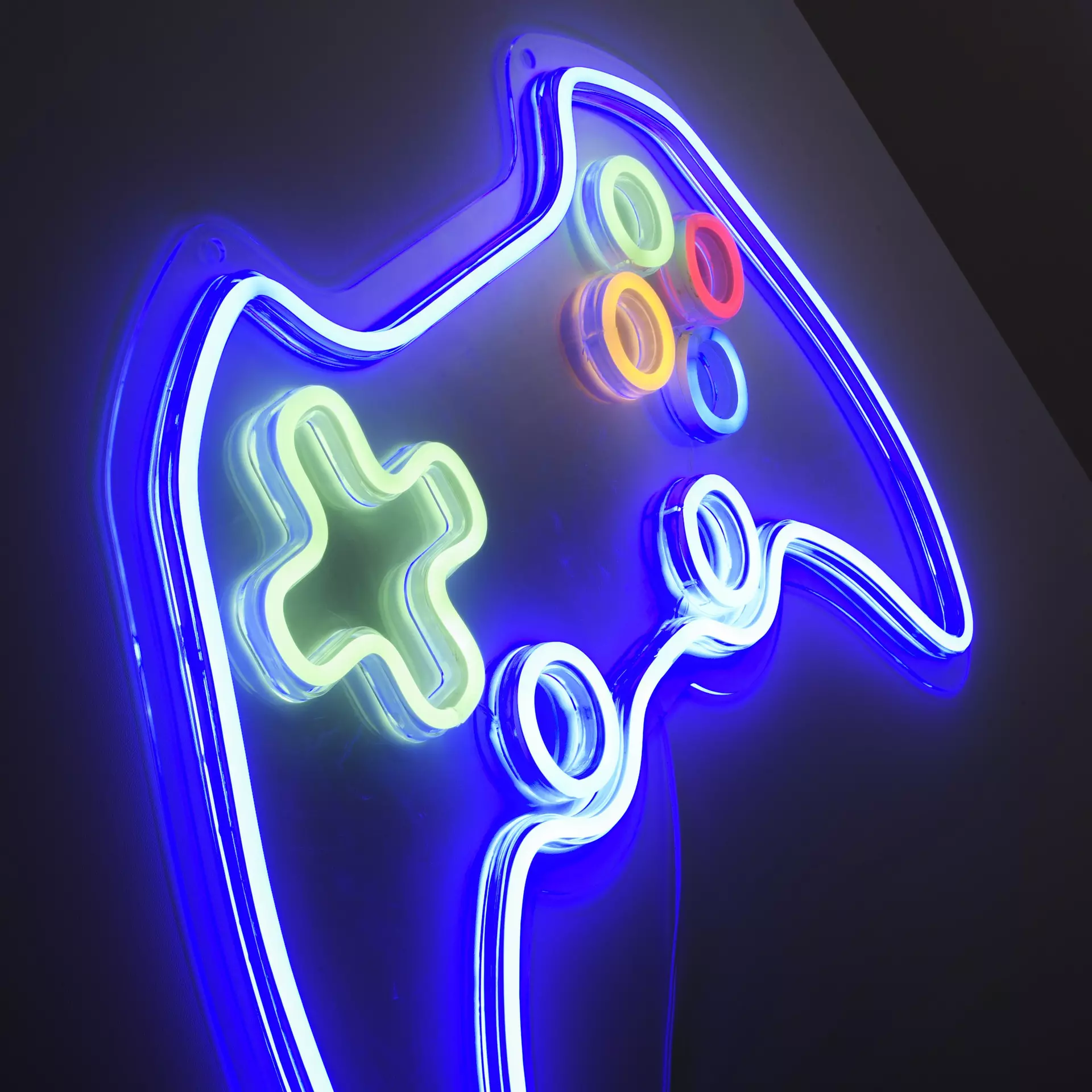Dekorationsleuchte NEON-GAMER JUST LIGHT Kunststoff 60 x 40 x 1 cm