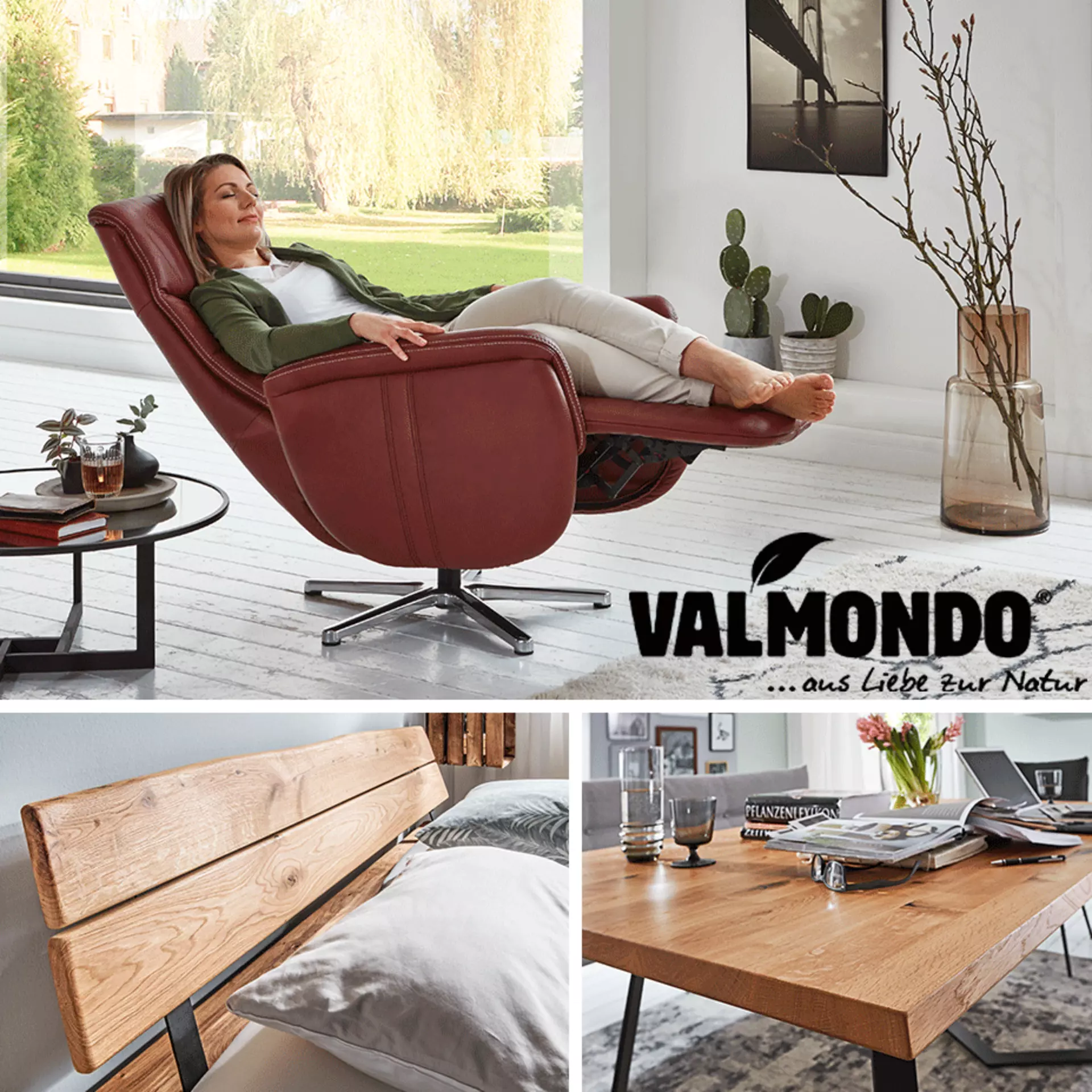 Valmondo - Premiummarke für natürliche Möbel aus Massivholz bei Möbel Inhofer