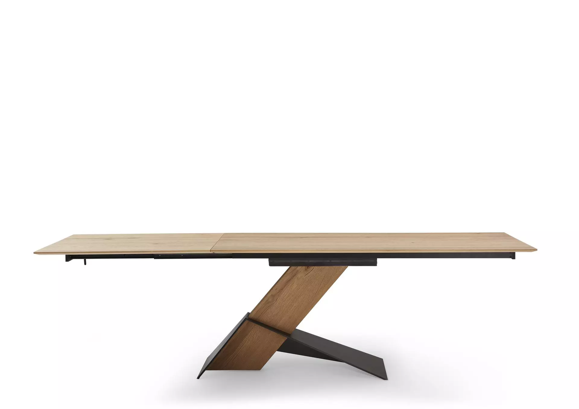 Esstisch NATURZEIT Hartmann - Massivholzmöbel Metall 95 x 76 x 290 cm